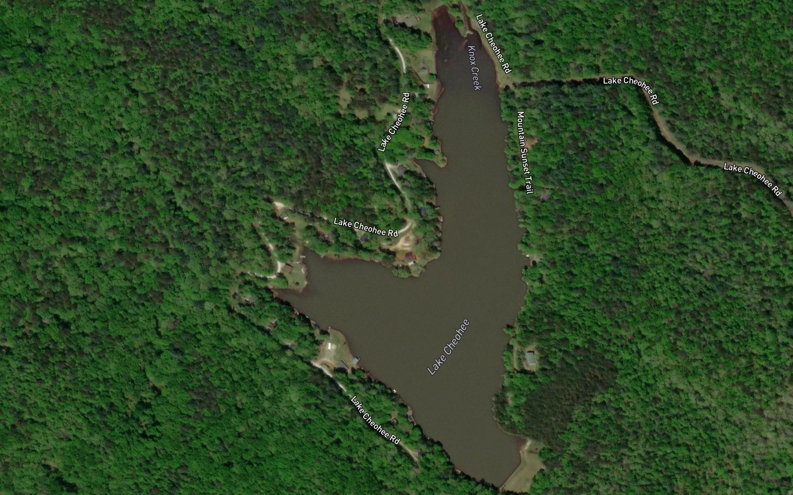 Sumter National Forest Lake
