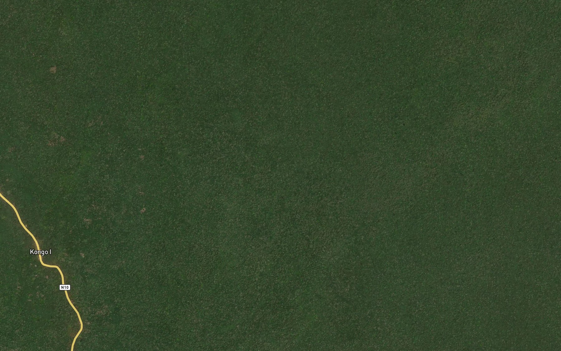 Satellite map of the Mwanyo