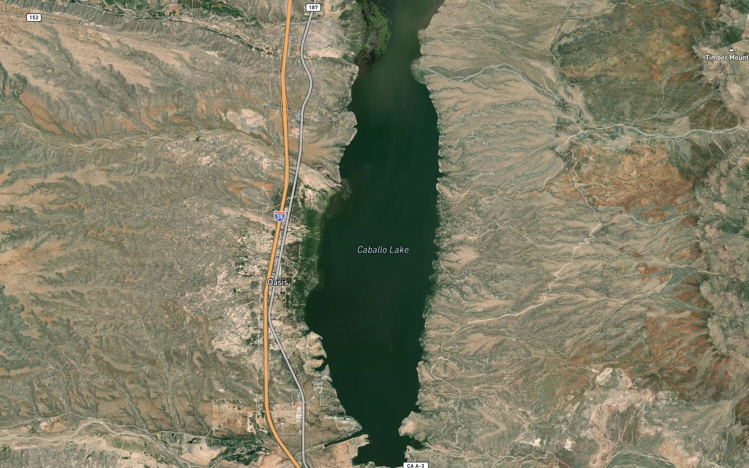 Caballo Reservoir