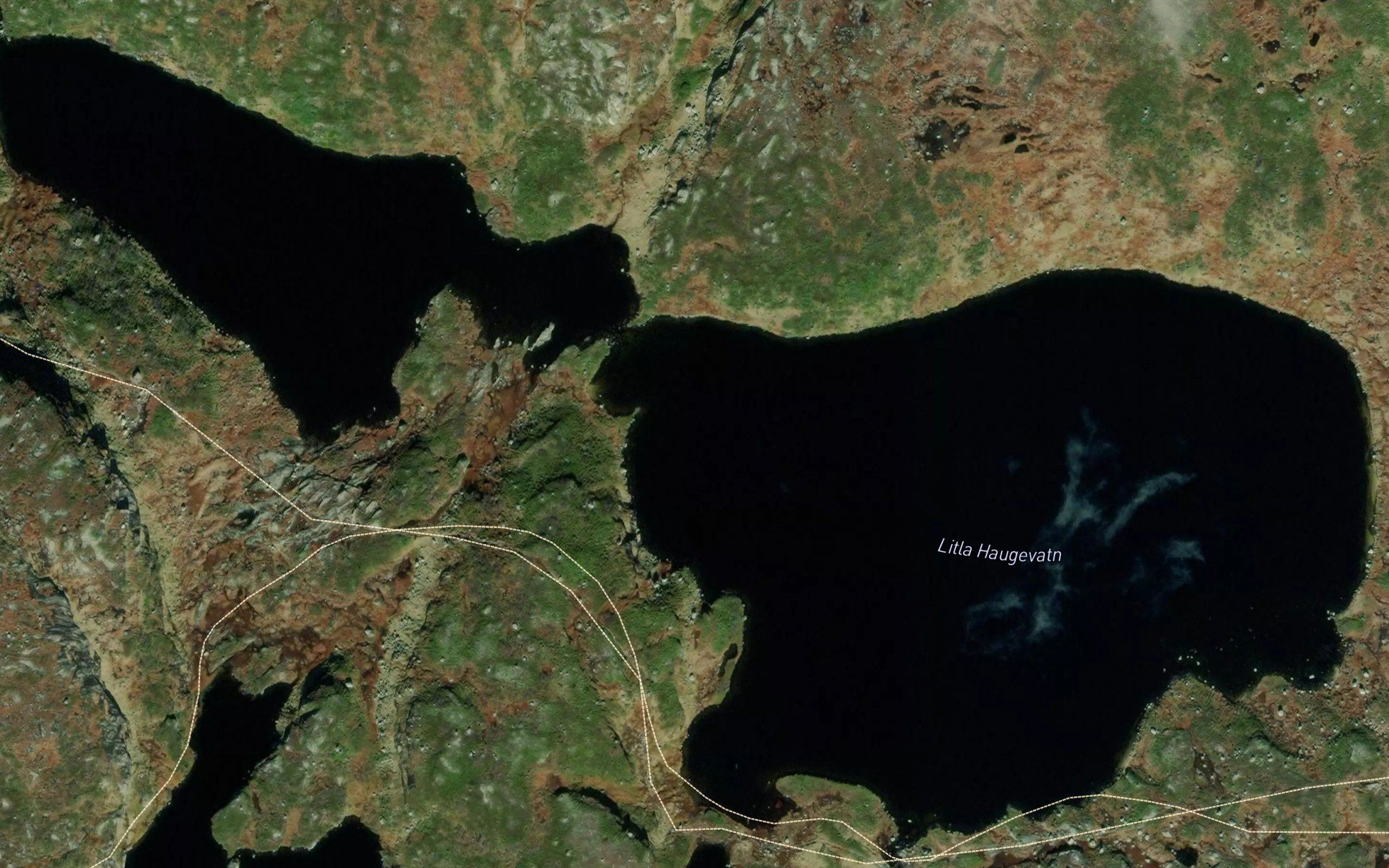Haugevatnet,l