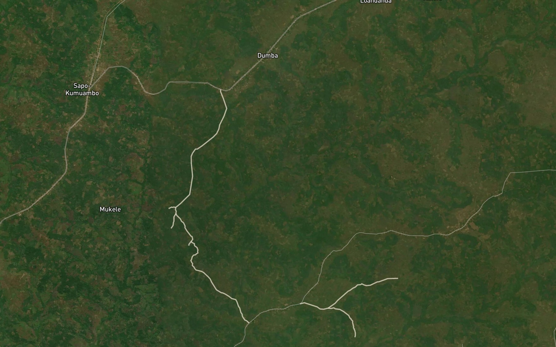 Satellite map of the Katwamwasa