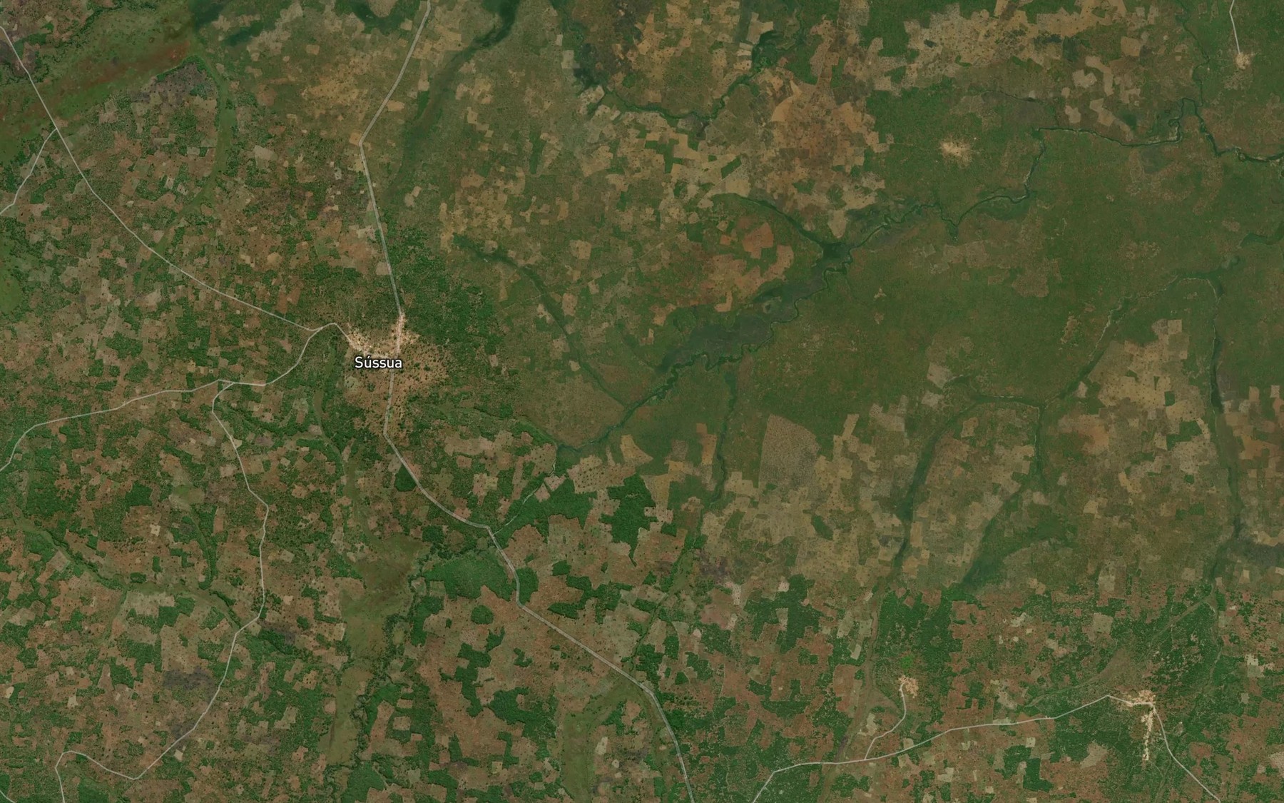 Satellite map of the Matemo