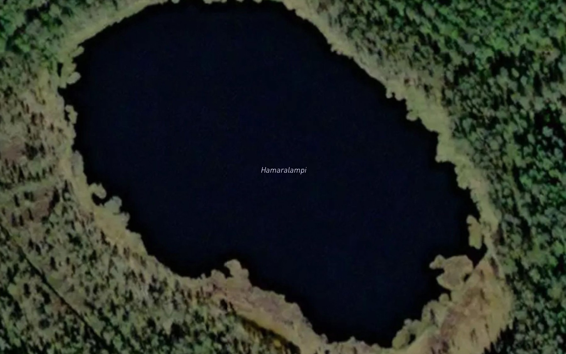 Satellite map of the Hamaralampi