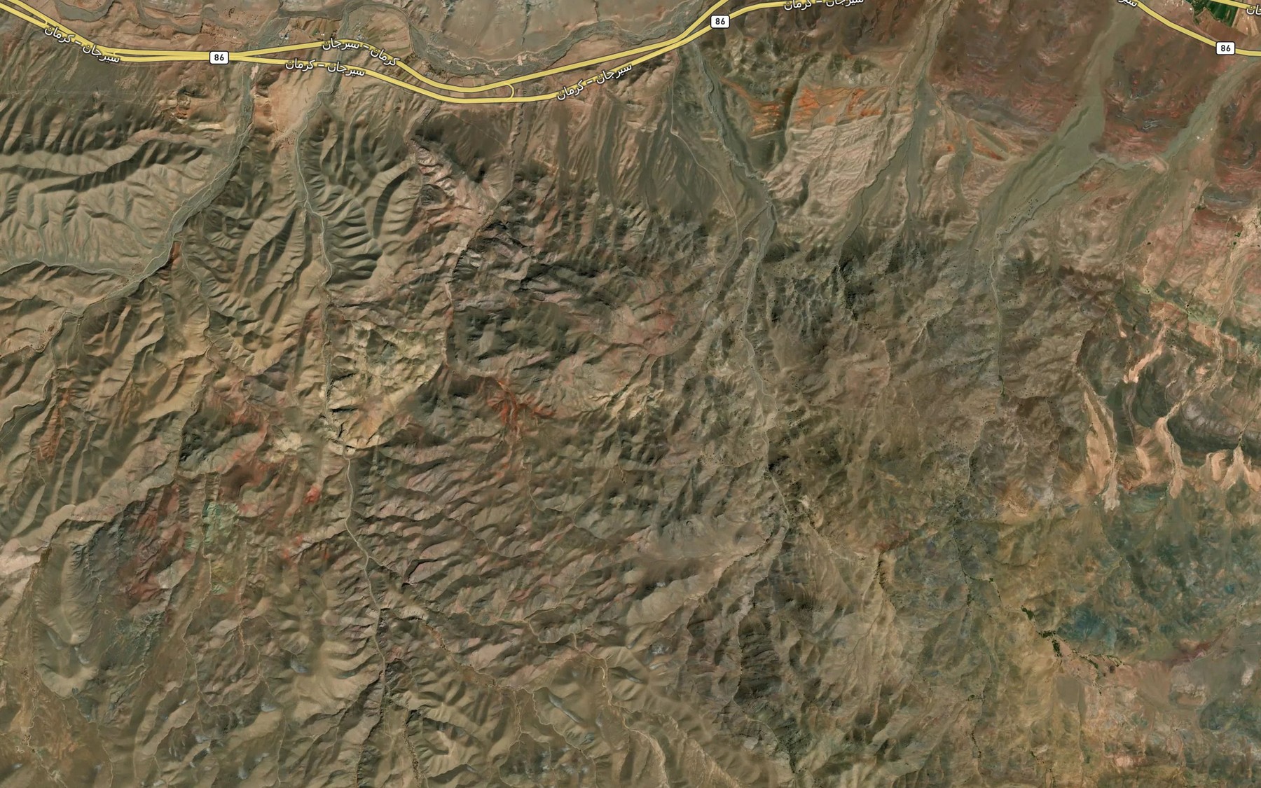 Satellite map of the Cheshmeh-ye Chah