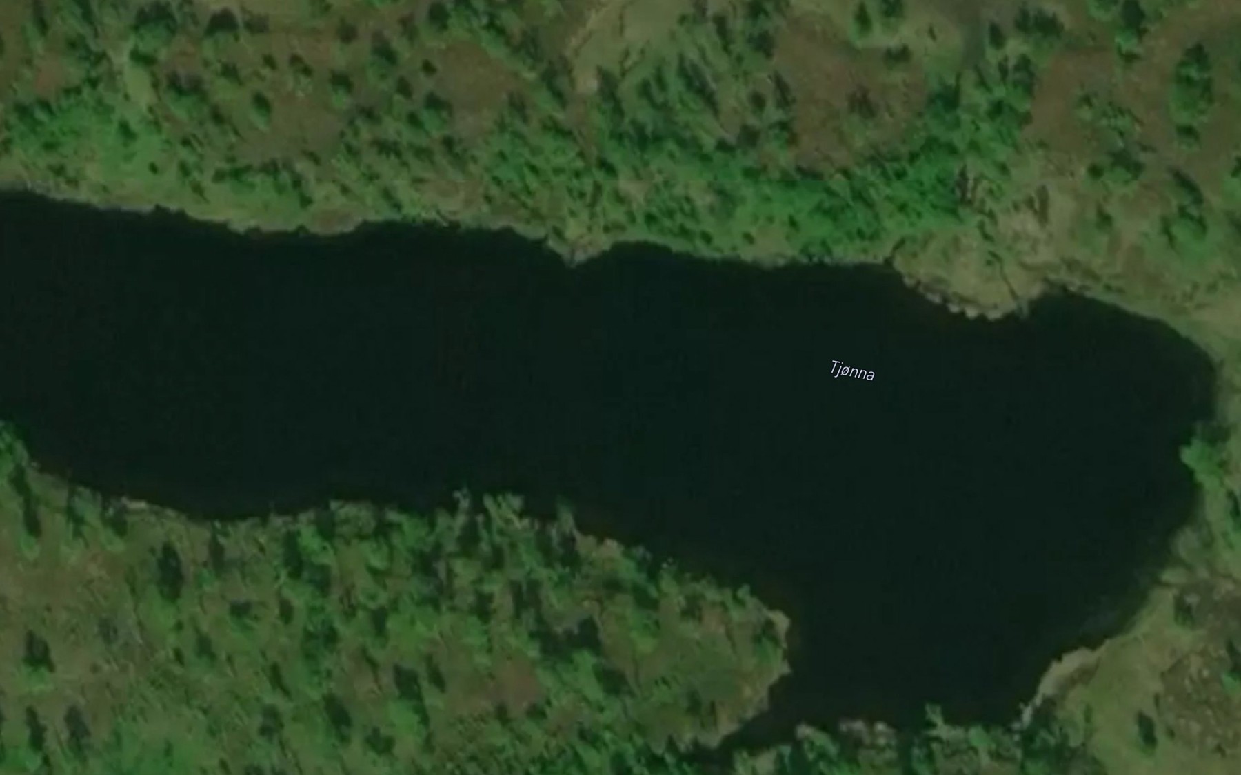 Satellite map of the Fisketjorn