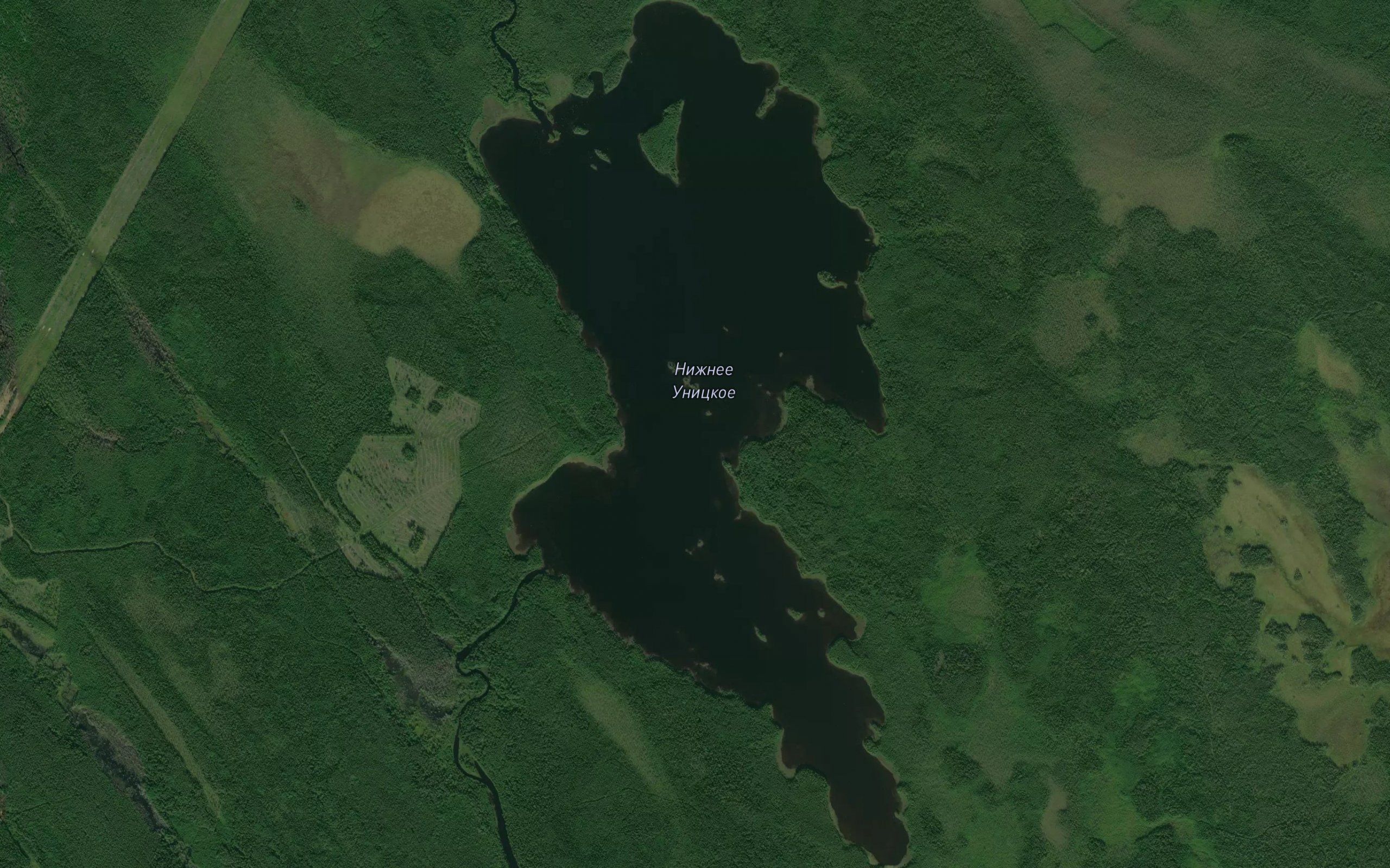 Ozero Nizhneye Unitskoye