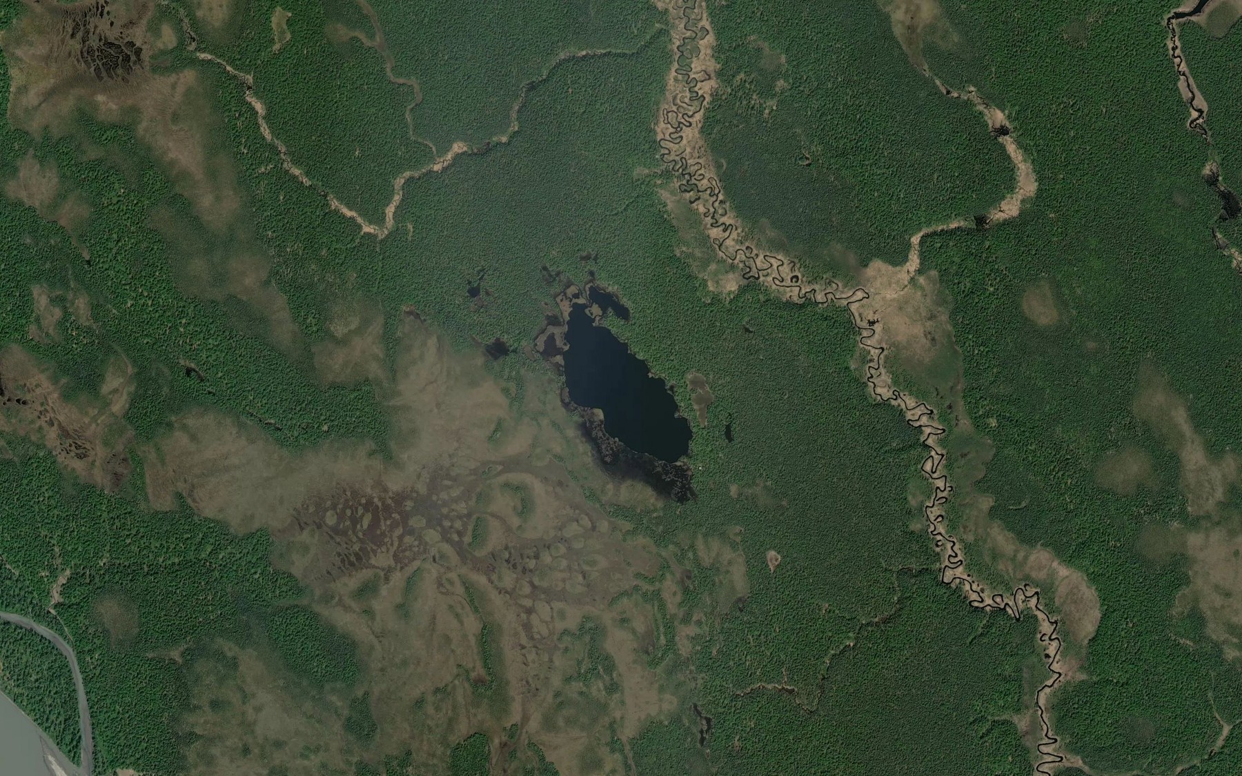 Satellite map of the Ch'atanjegh Bena