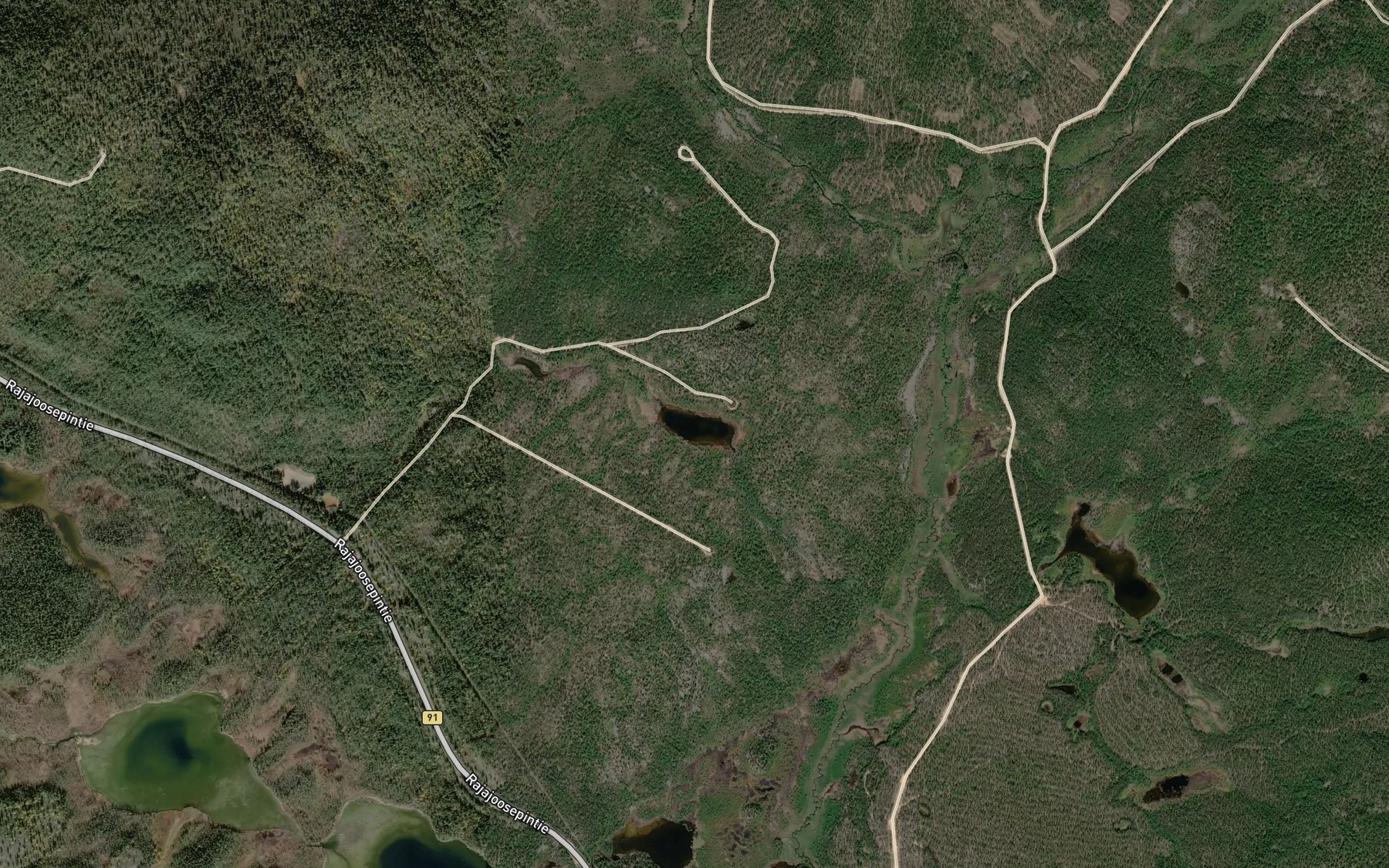 Satellite map of the Karhunpesalampi
