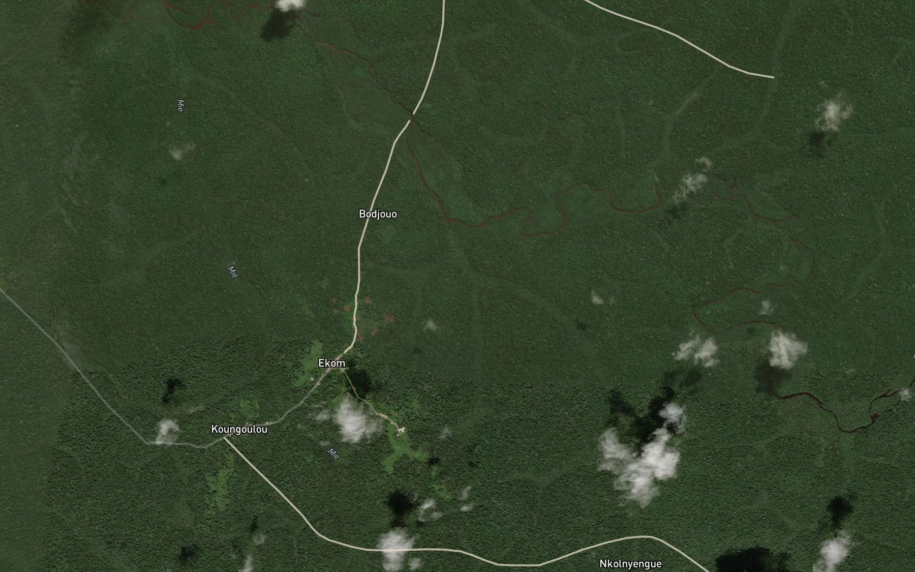Satellite map of the Mepia