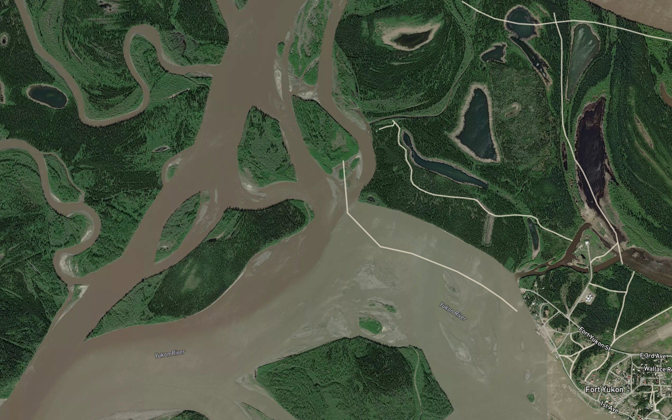 Upper Mouth Porcupine River