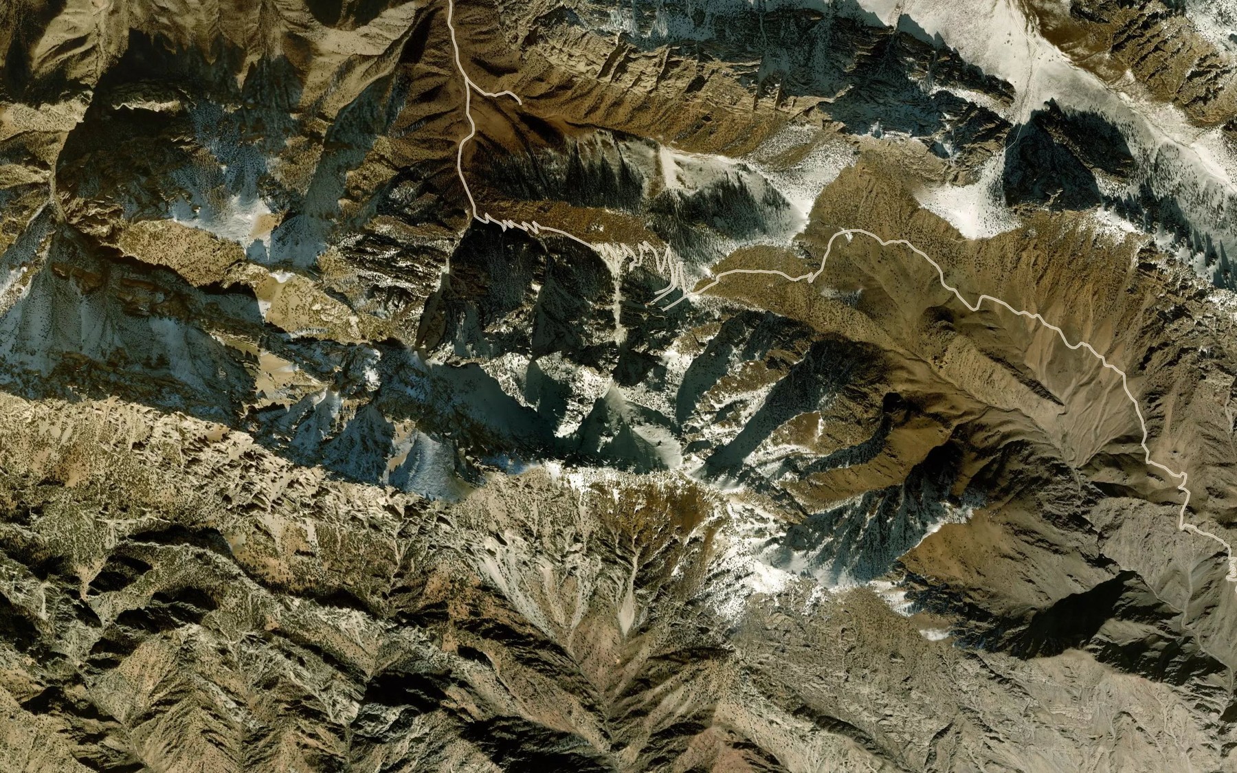 Satellite map of the Rodnik Sharkratma