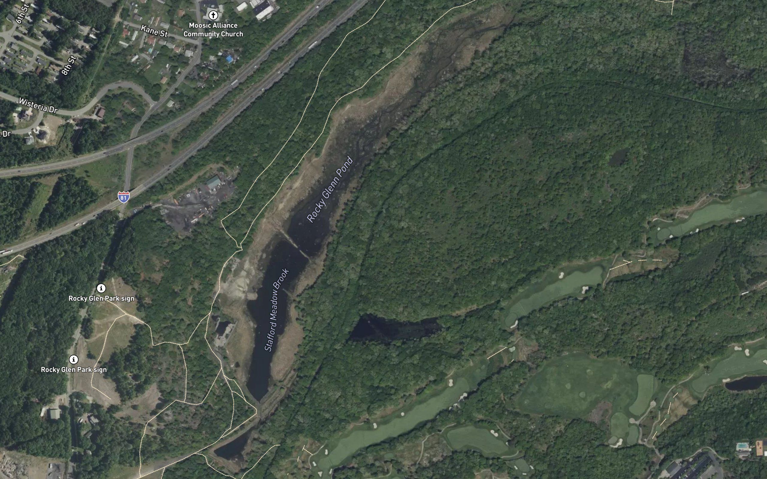 Rocky Glenn Pond