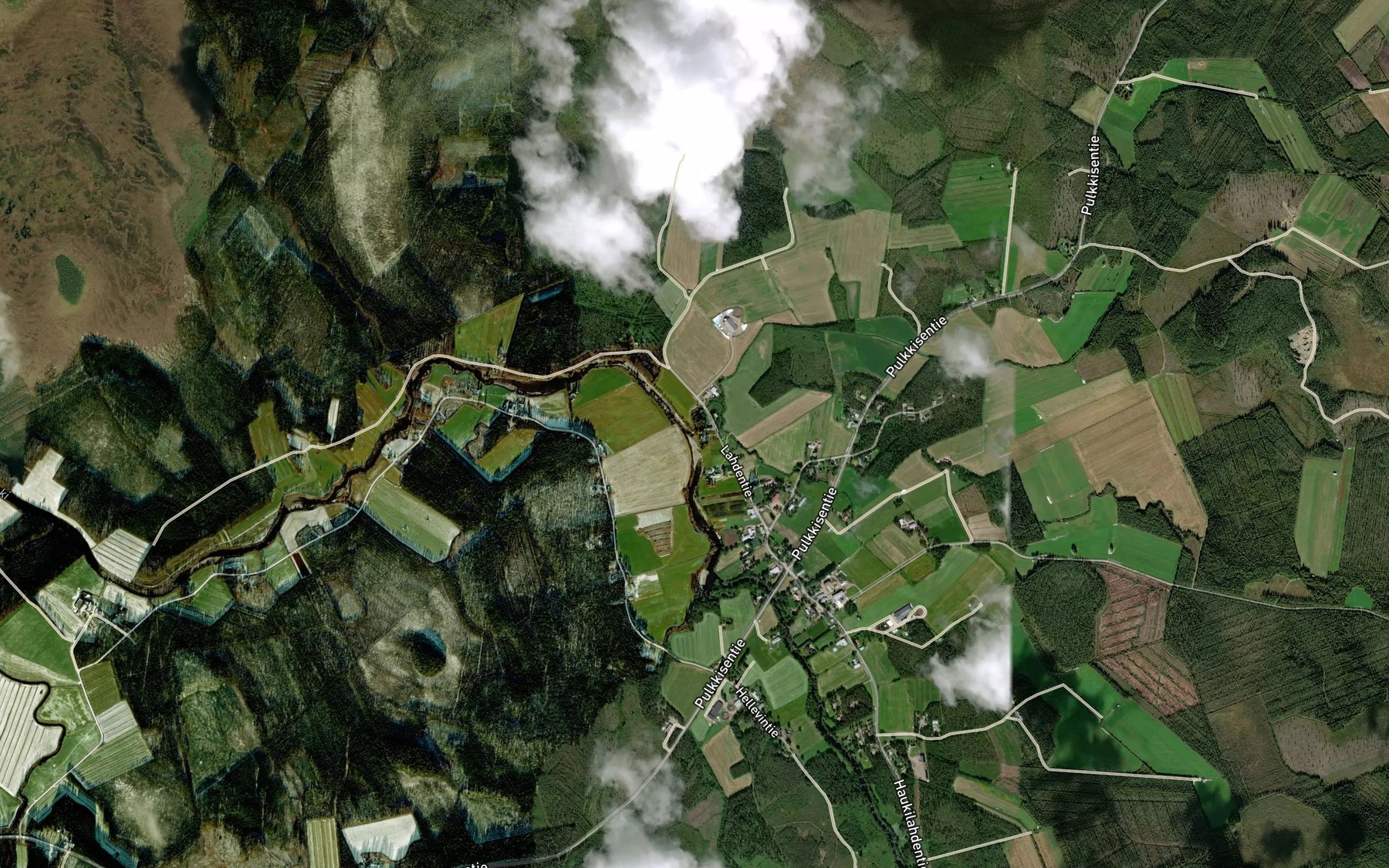 Satellite map of the Tomisoja