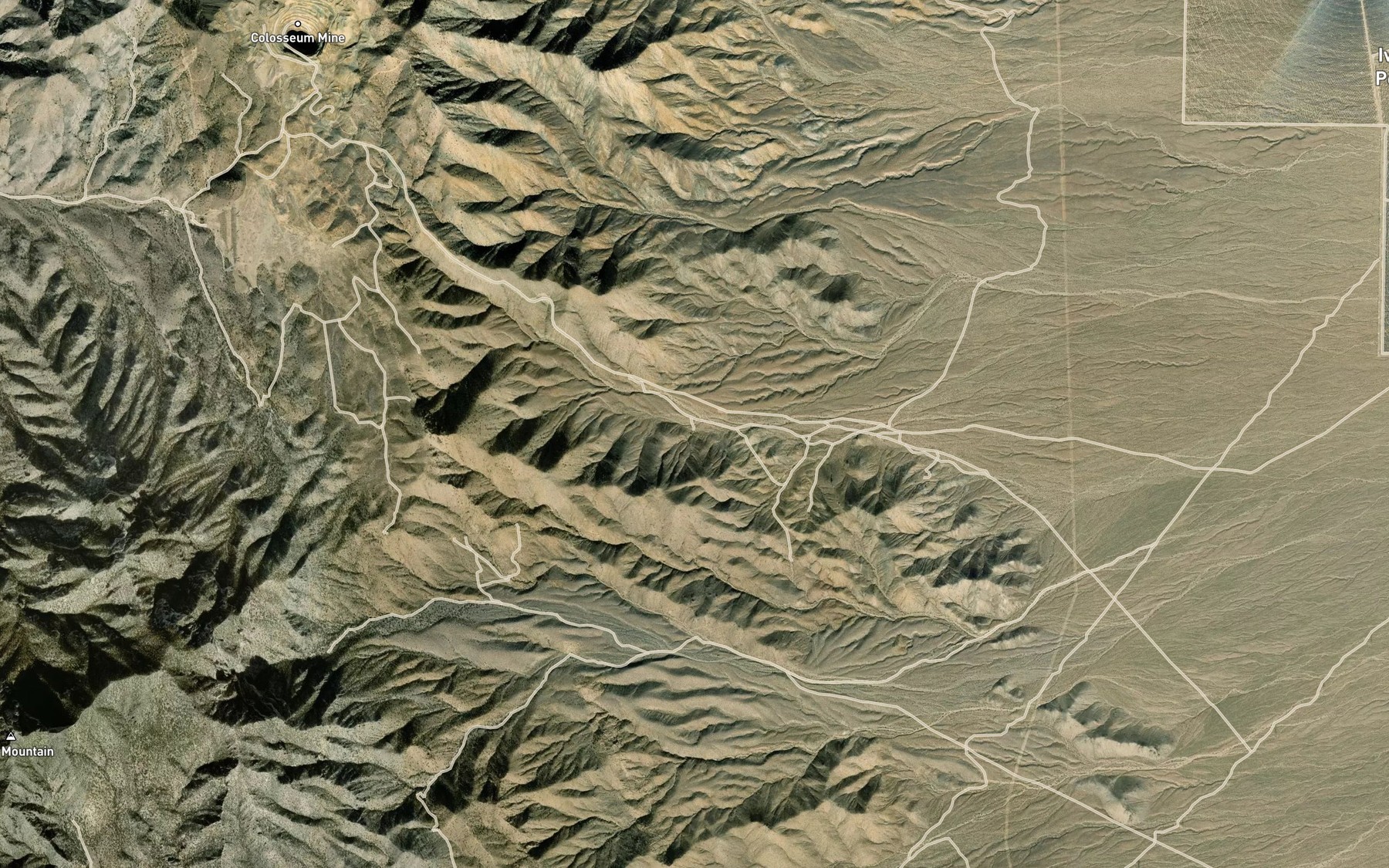 Satellite map of the Willow Spring