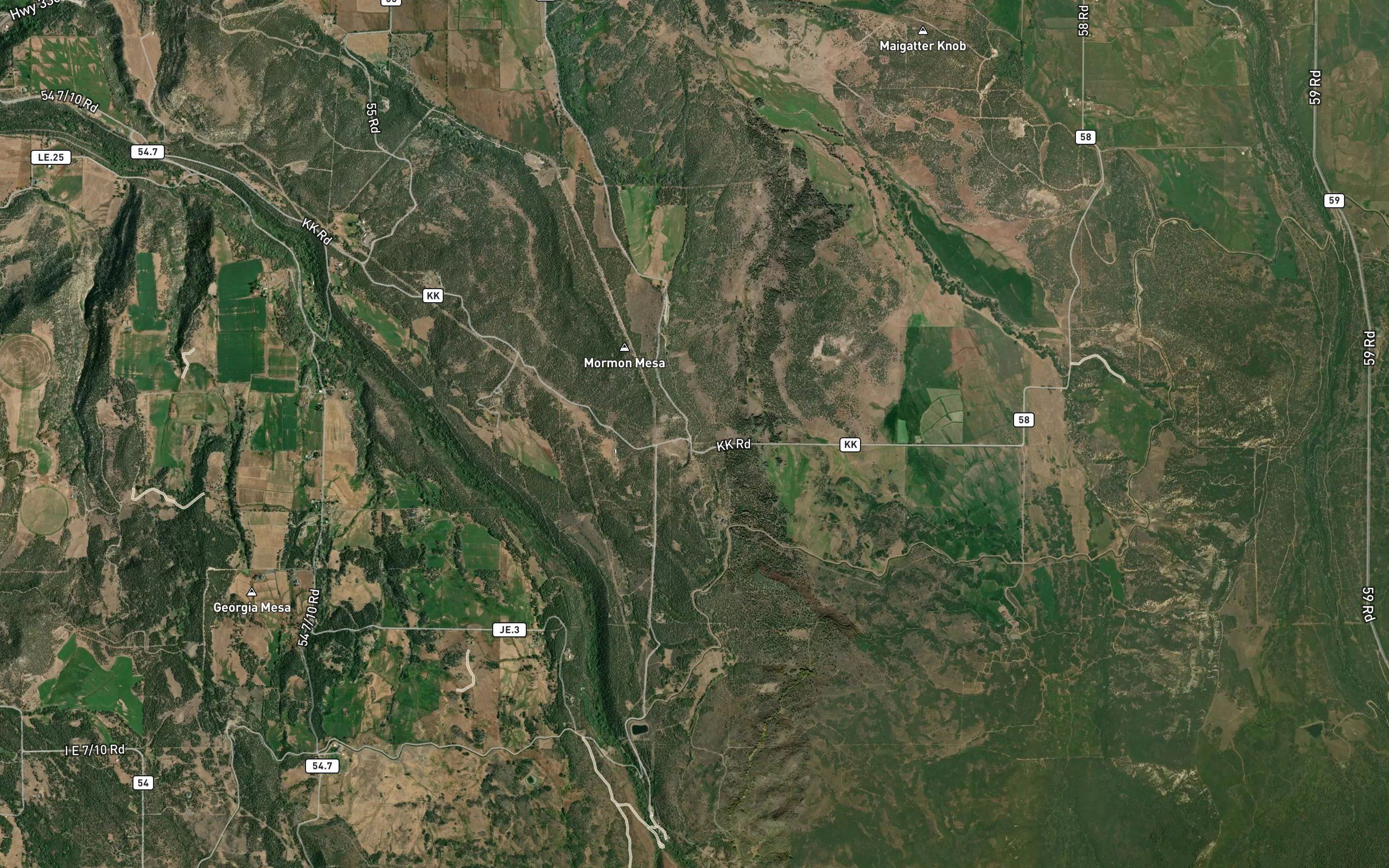 Mormon Mesa Ditch