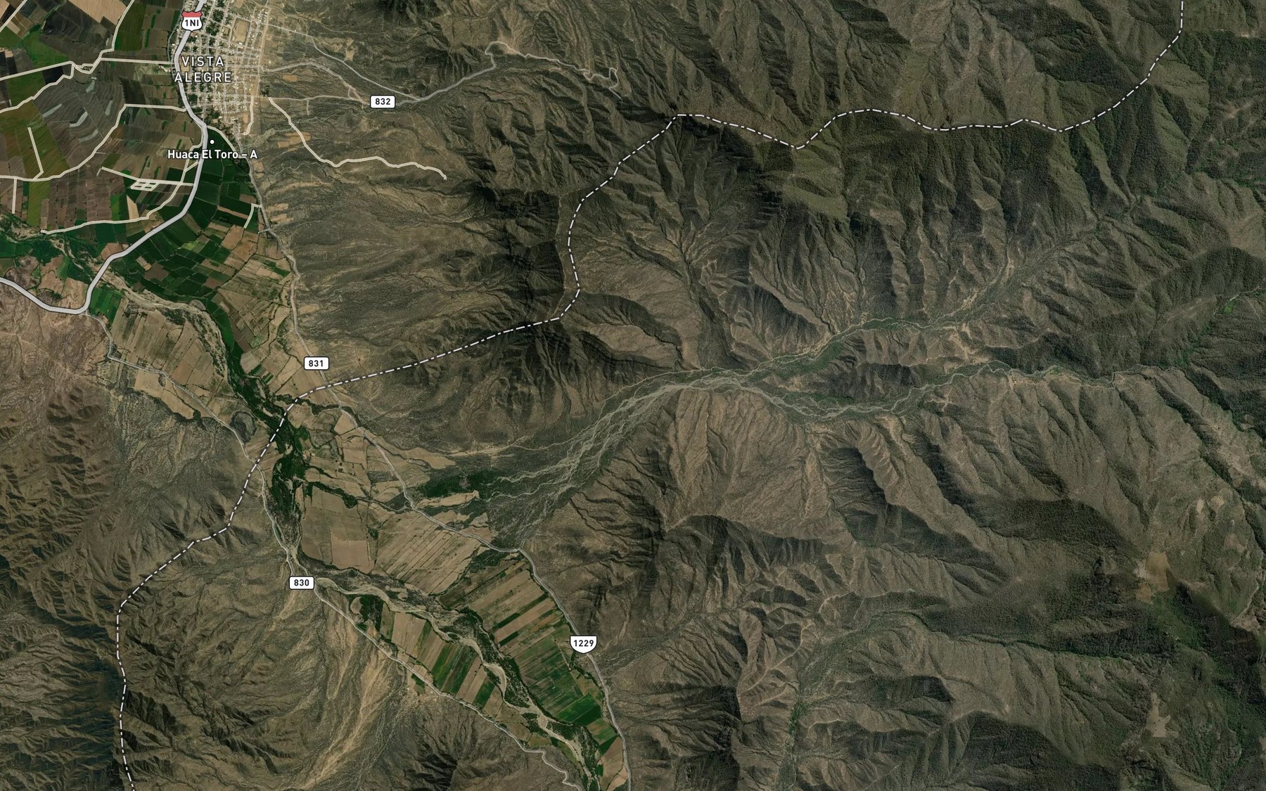 Satellite map of the Jaguay de Hornillo