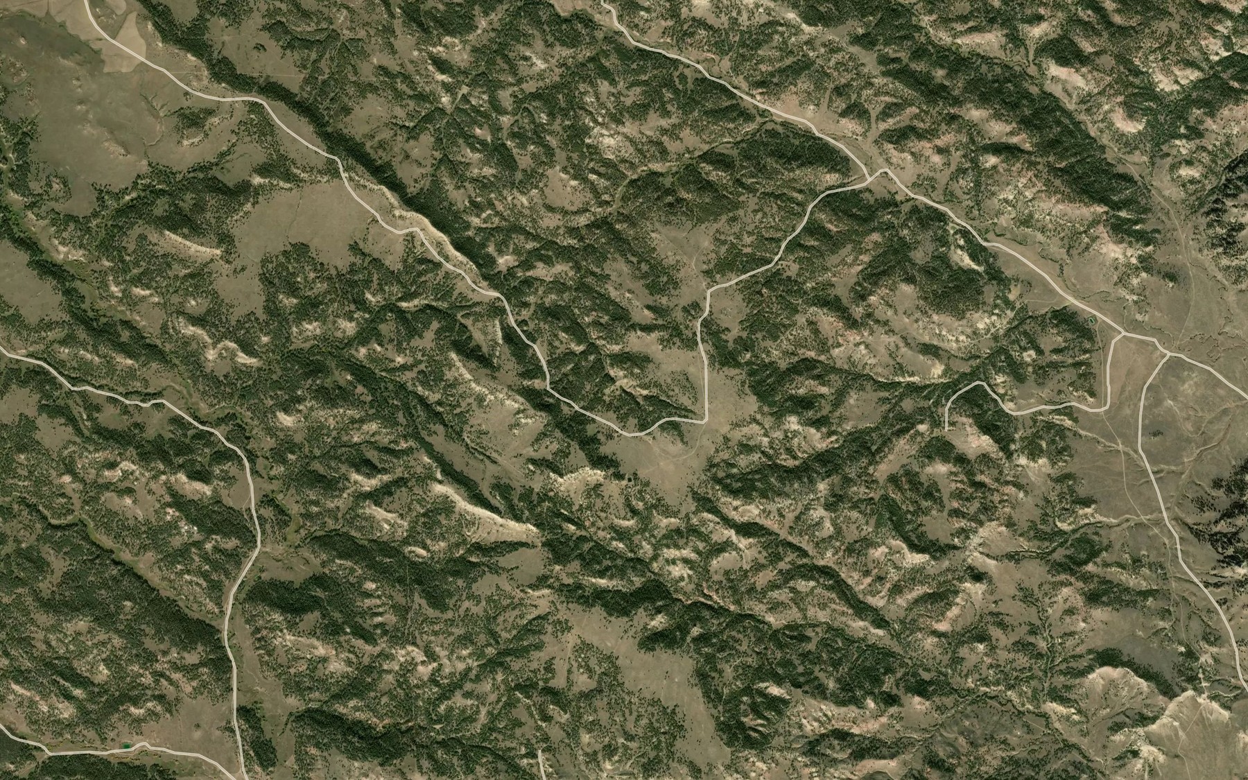 Satellite map of the Turtle Reservoir