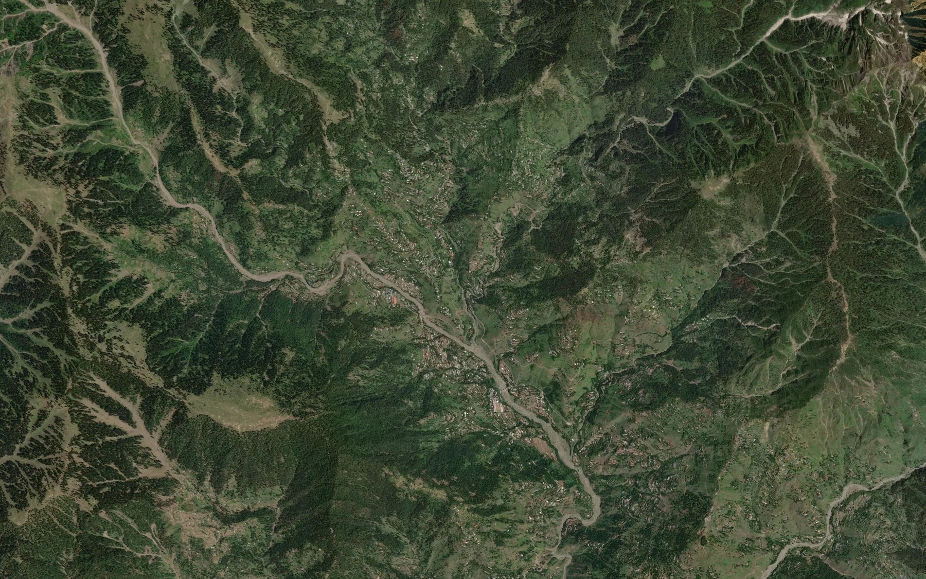 Satellite map of the Kalan Katha
