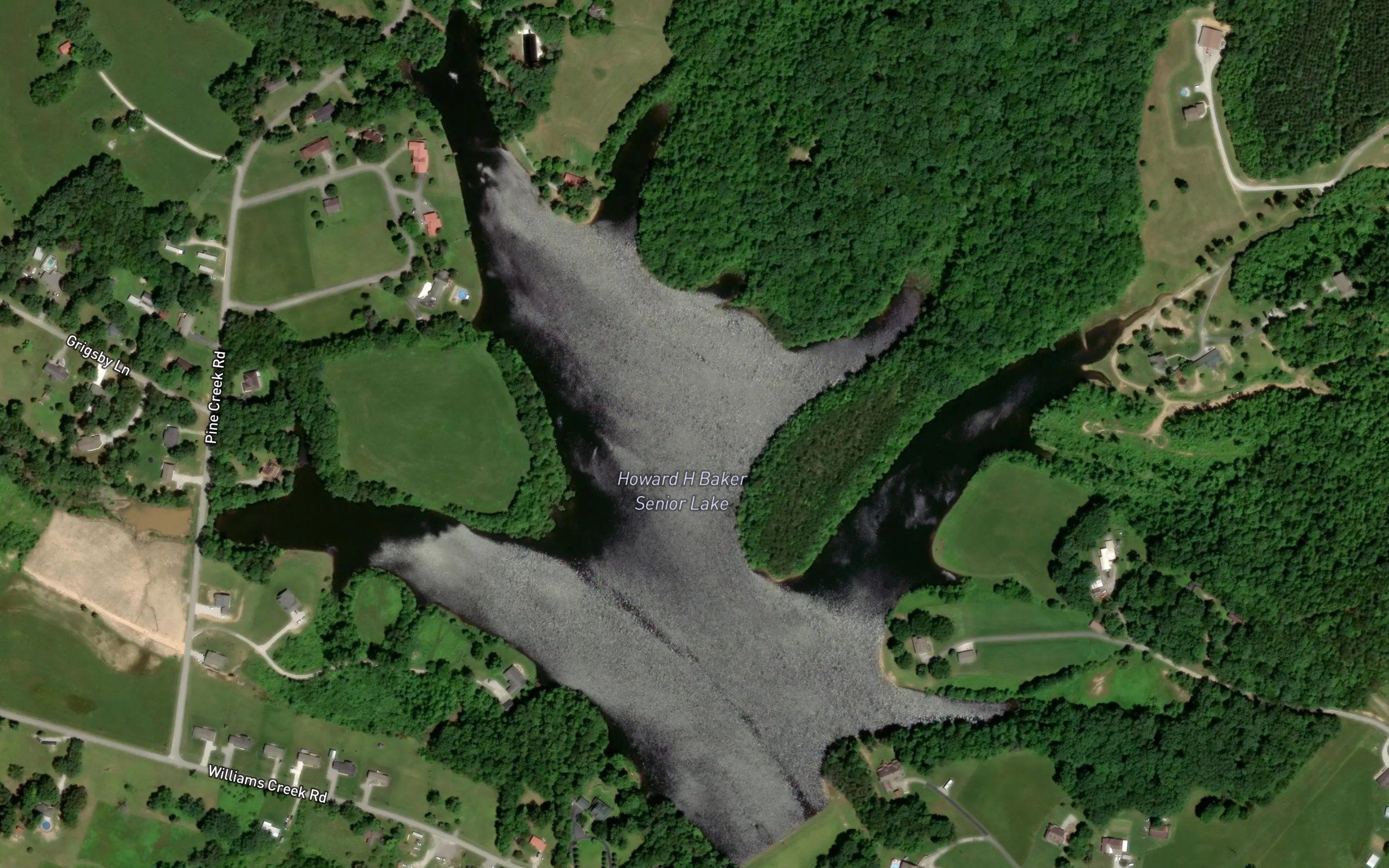 Howard H Baker Senior Lake