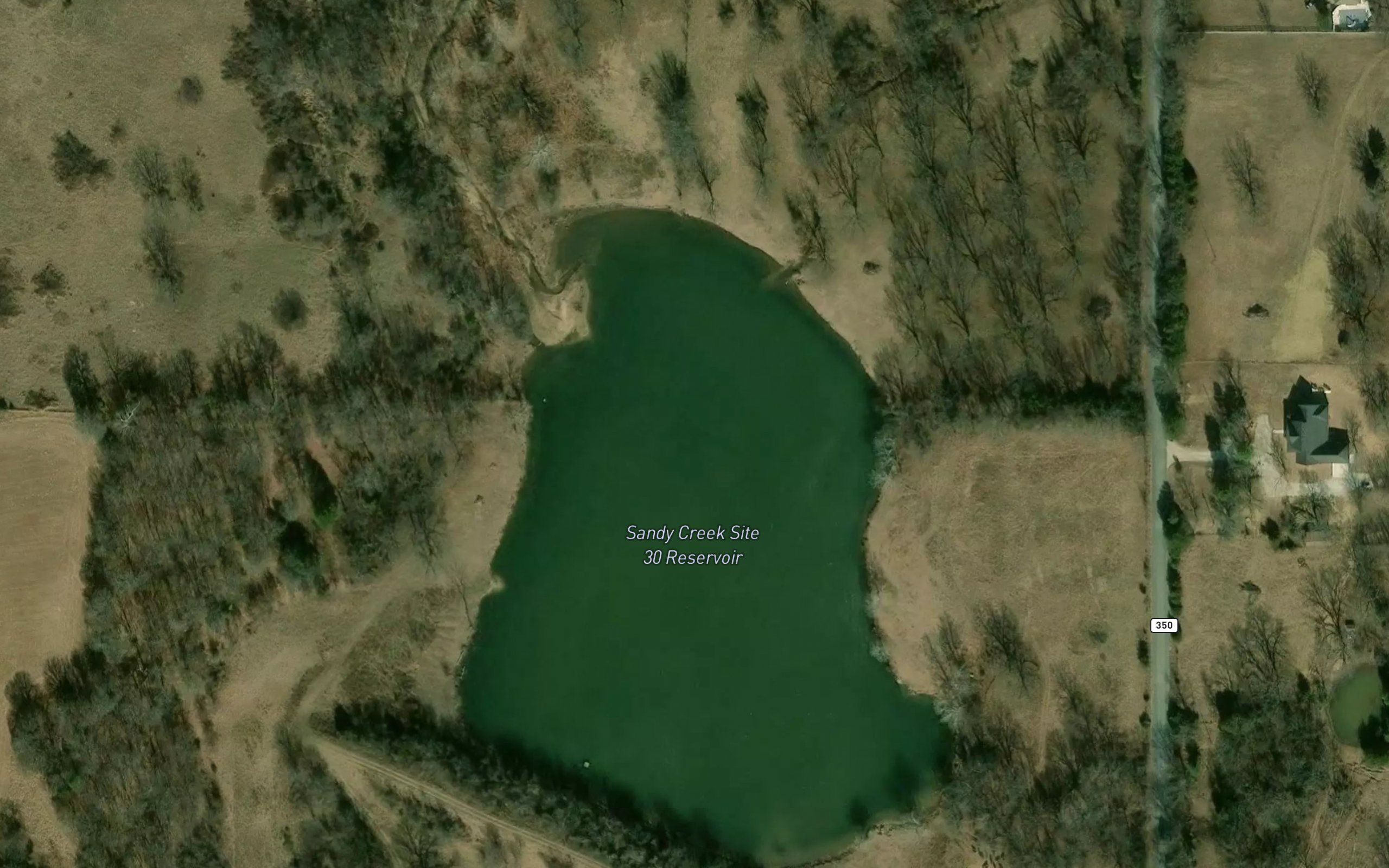 Sandy Creek Site 30 Reservoir