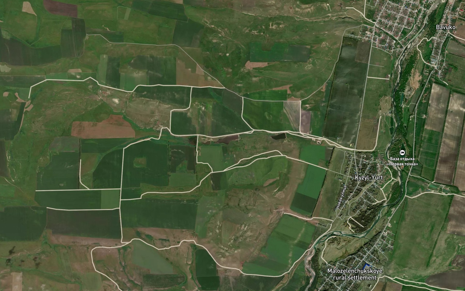Satellite map of the Balka Nagoyuko