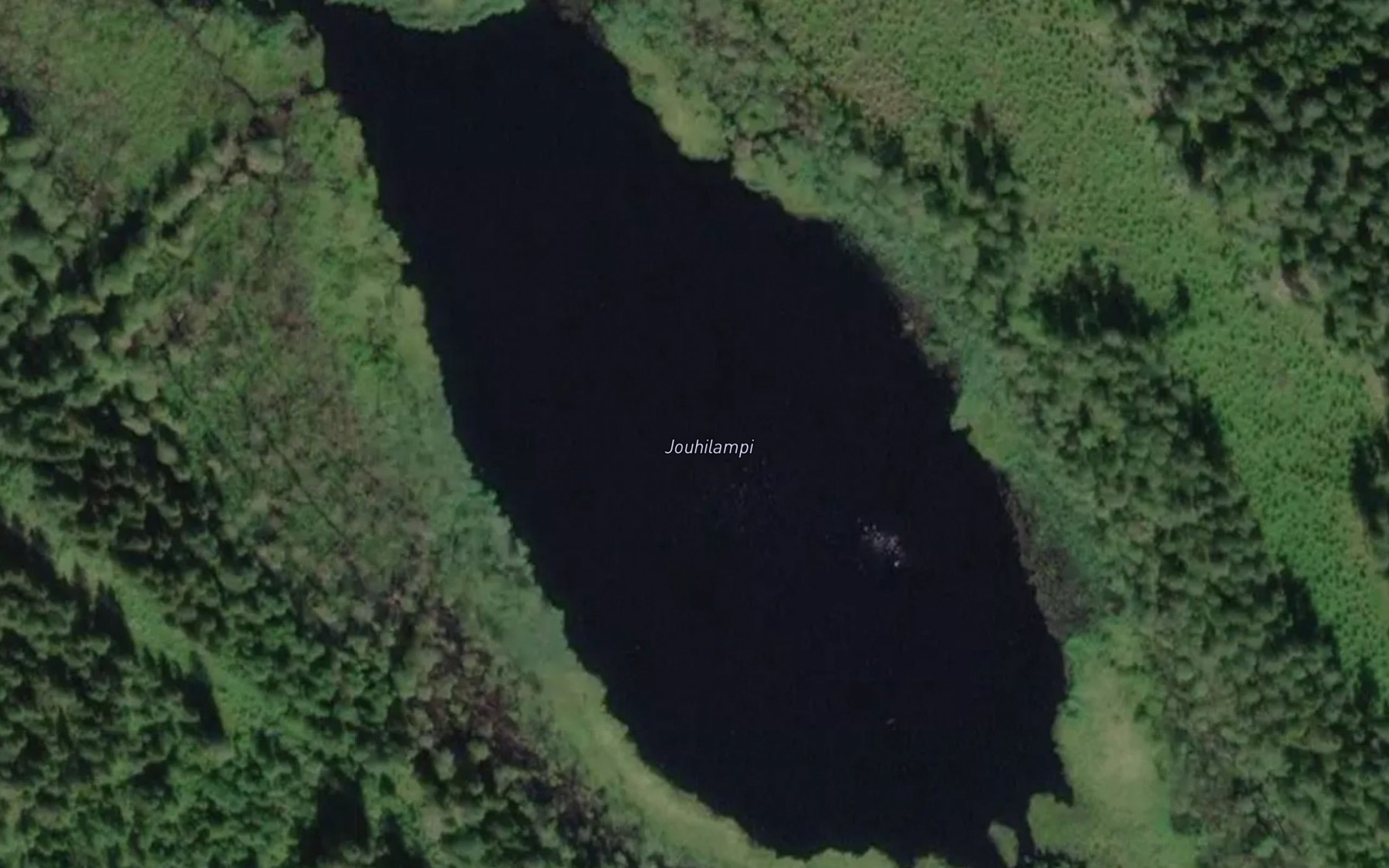 Satellite map of the Jouhilampi