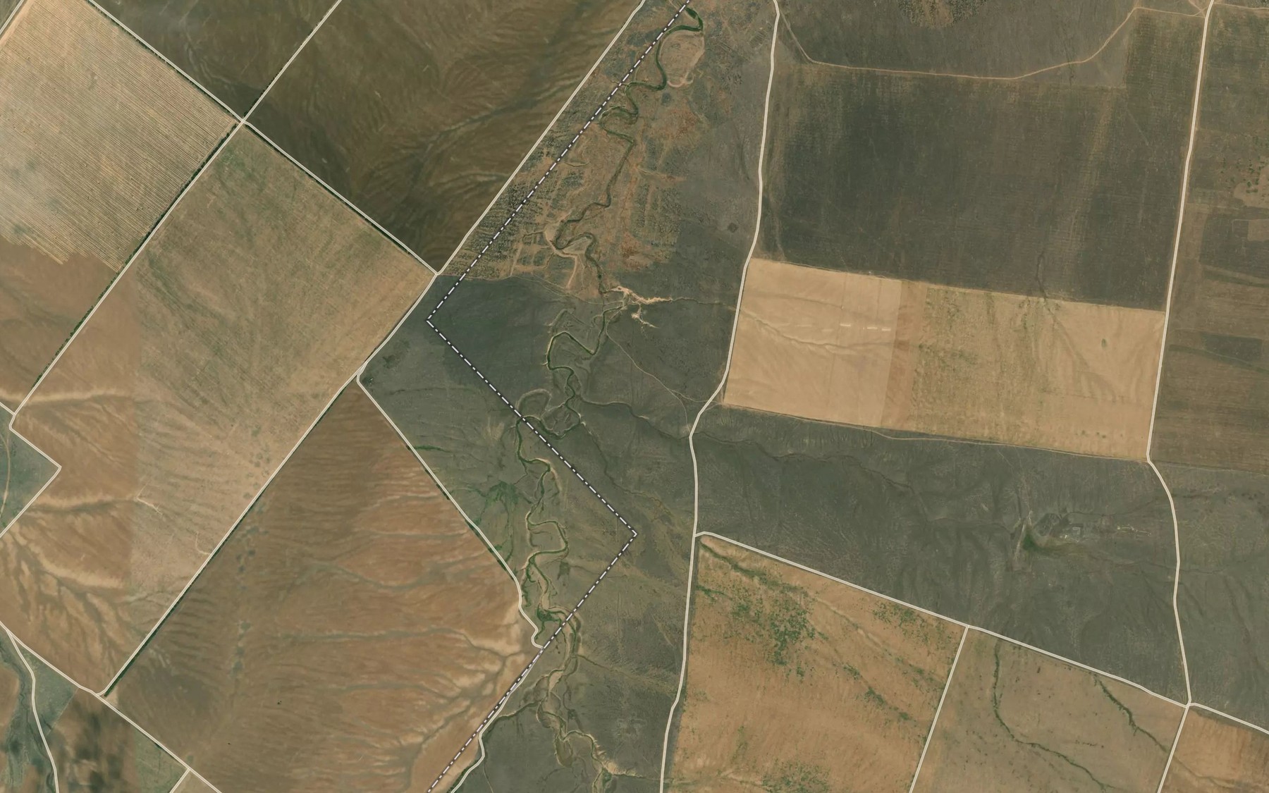 Satellite map of the Balka Vodina