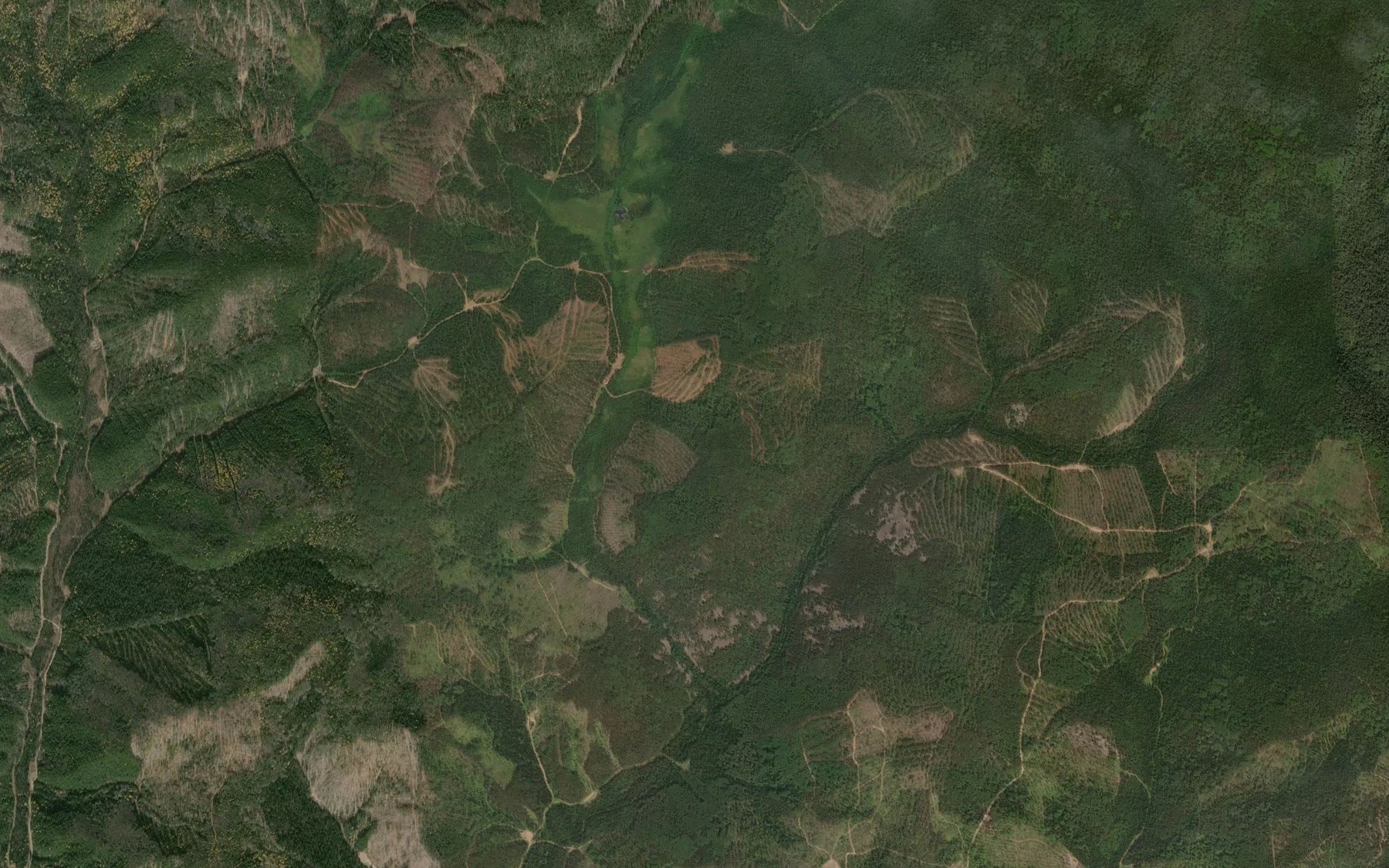 Satellite map of the Shambalkho