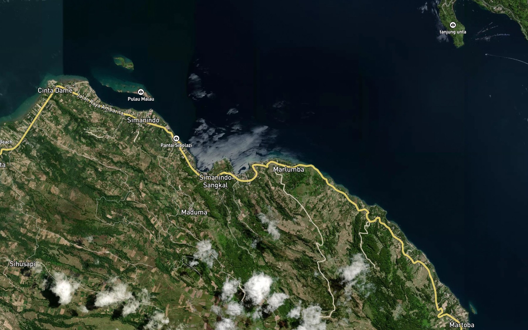 Satellite map of the Binanga Salimbun