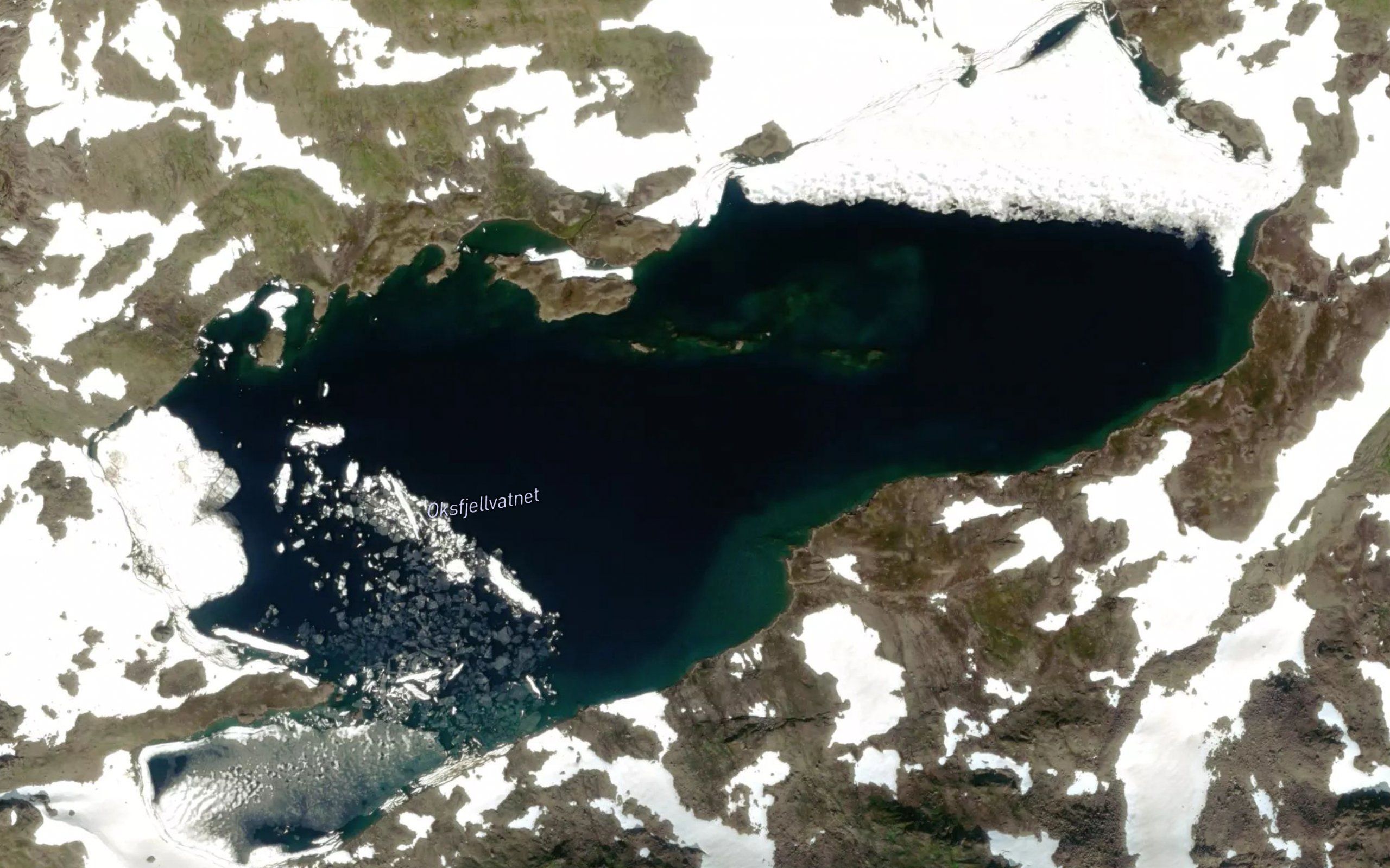 Oksfjellvatnet