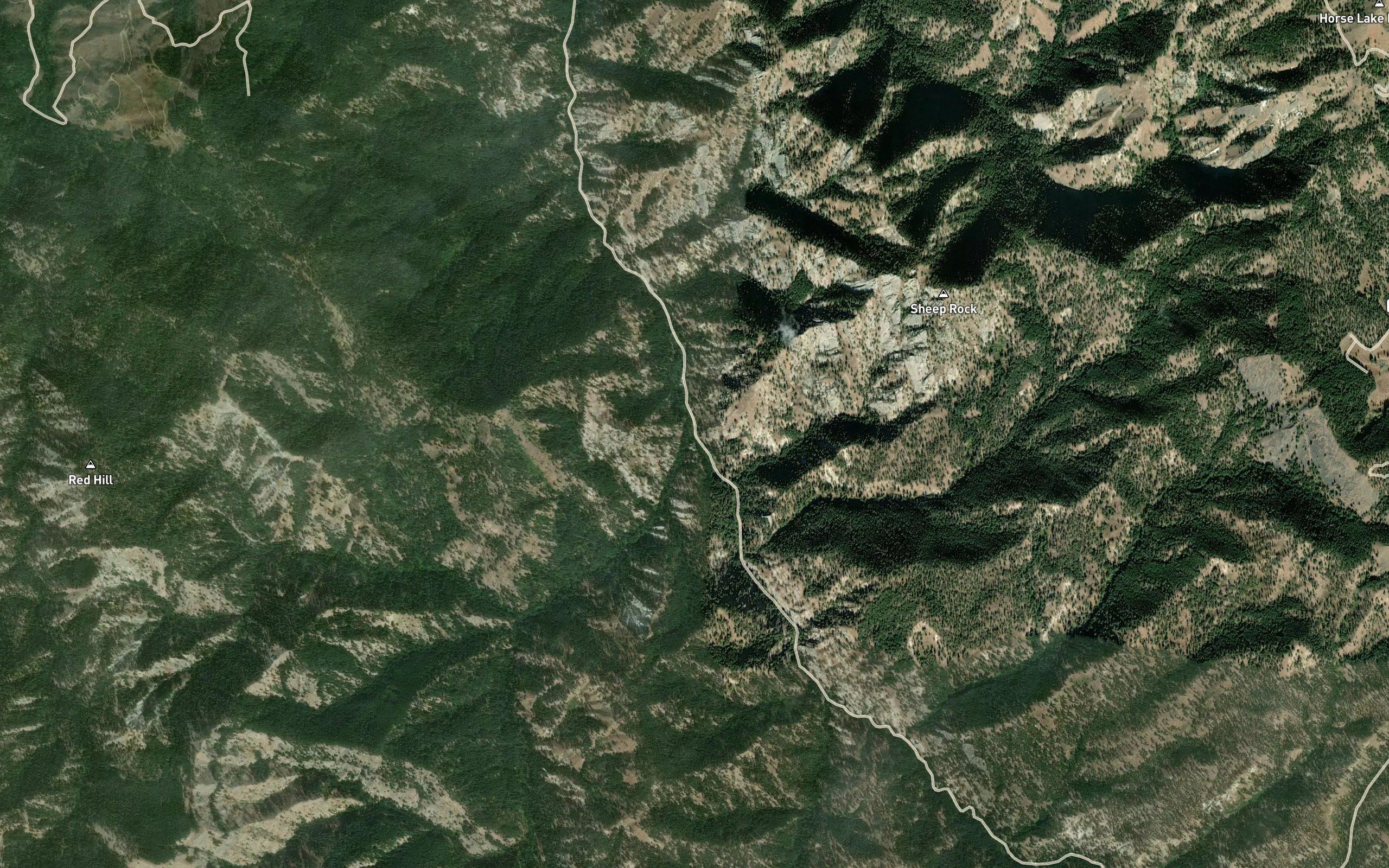 East Fork Mission Creek