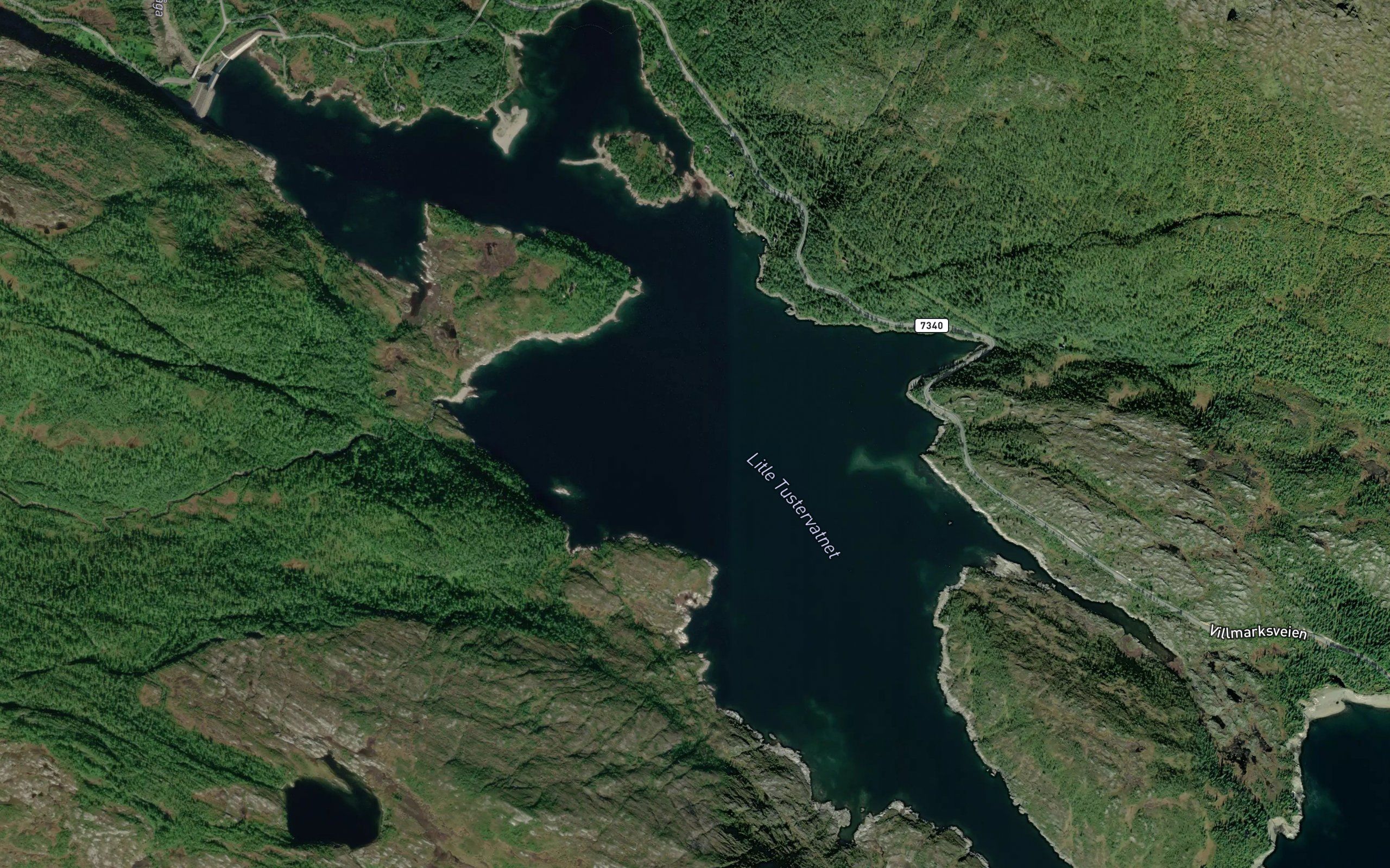 Tustervatnet,litle