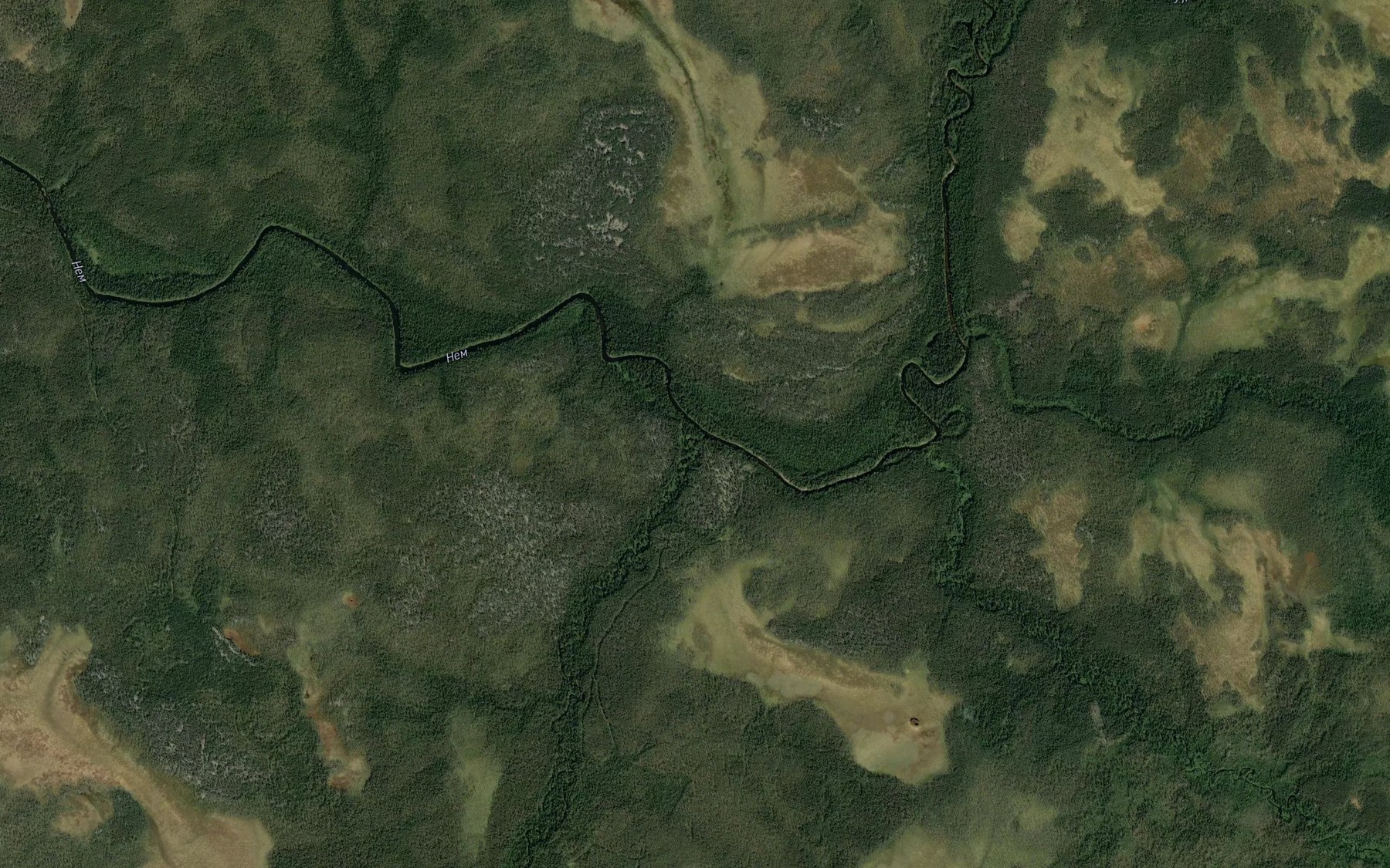 Satellite map of the Ulys-Lovpua