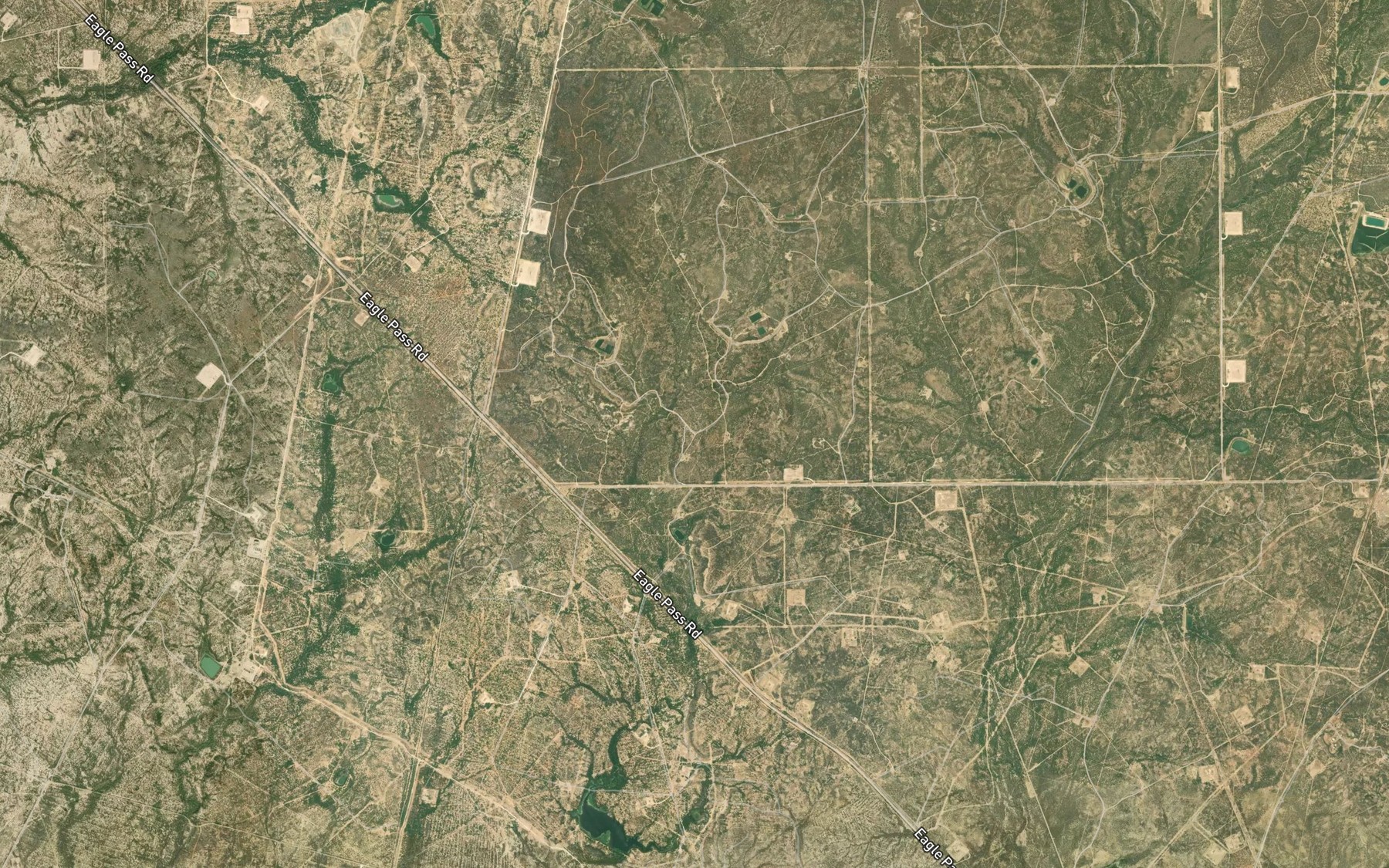Satellite map of the Saint Alvido Creek