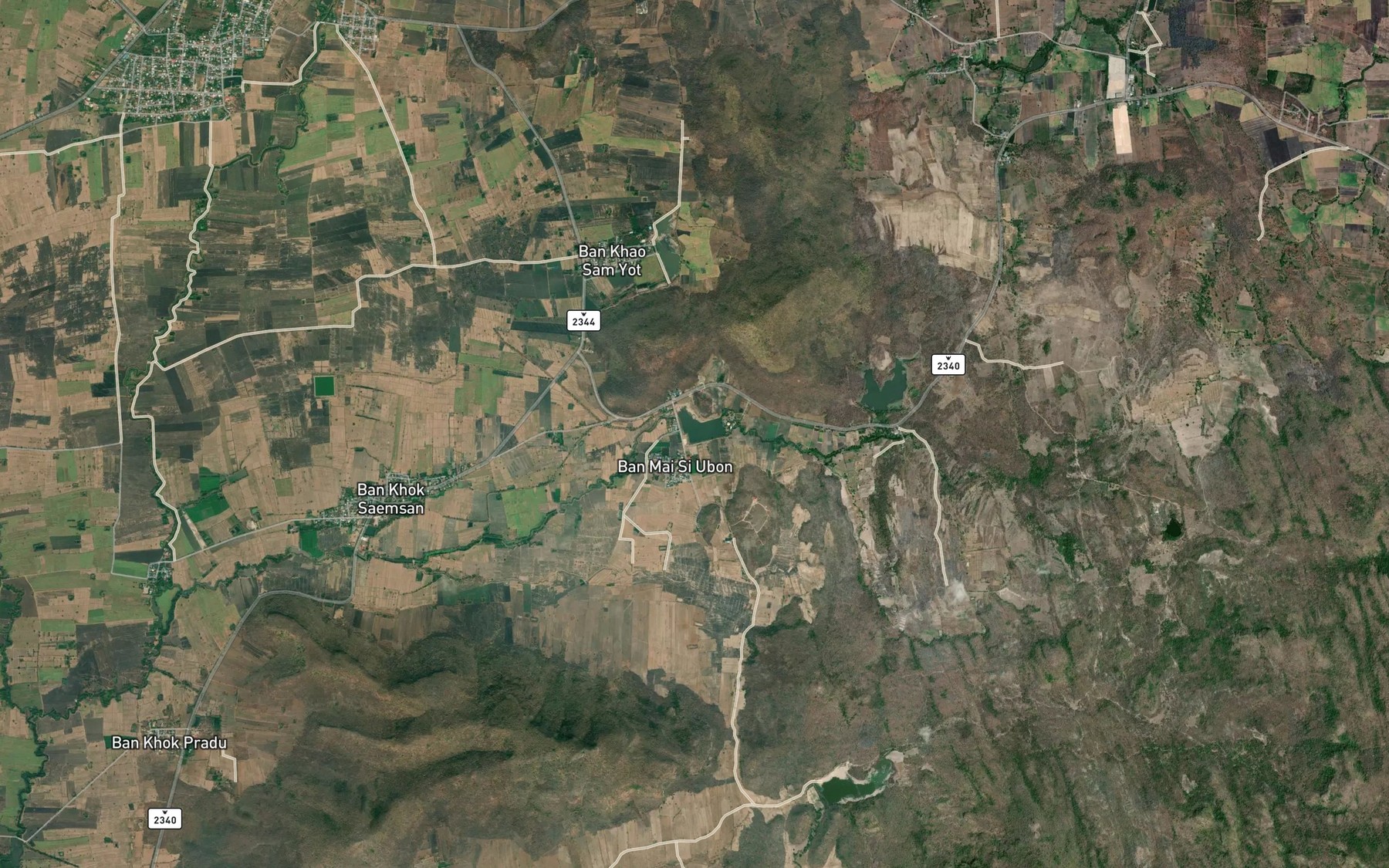 Satellite map of the Sa Wang Tako