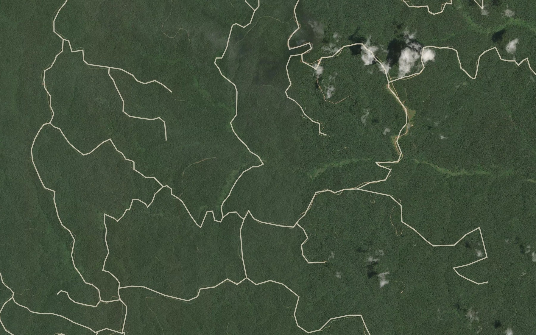 Satellite map of the Masoukou