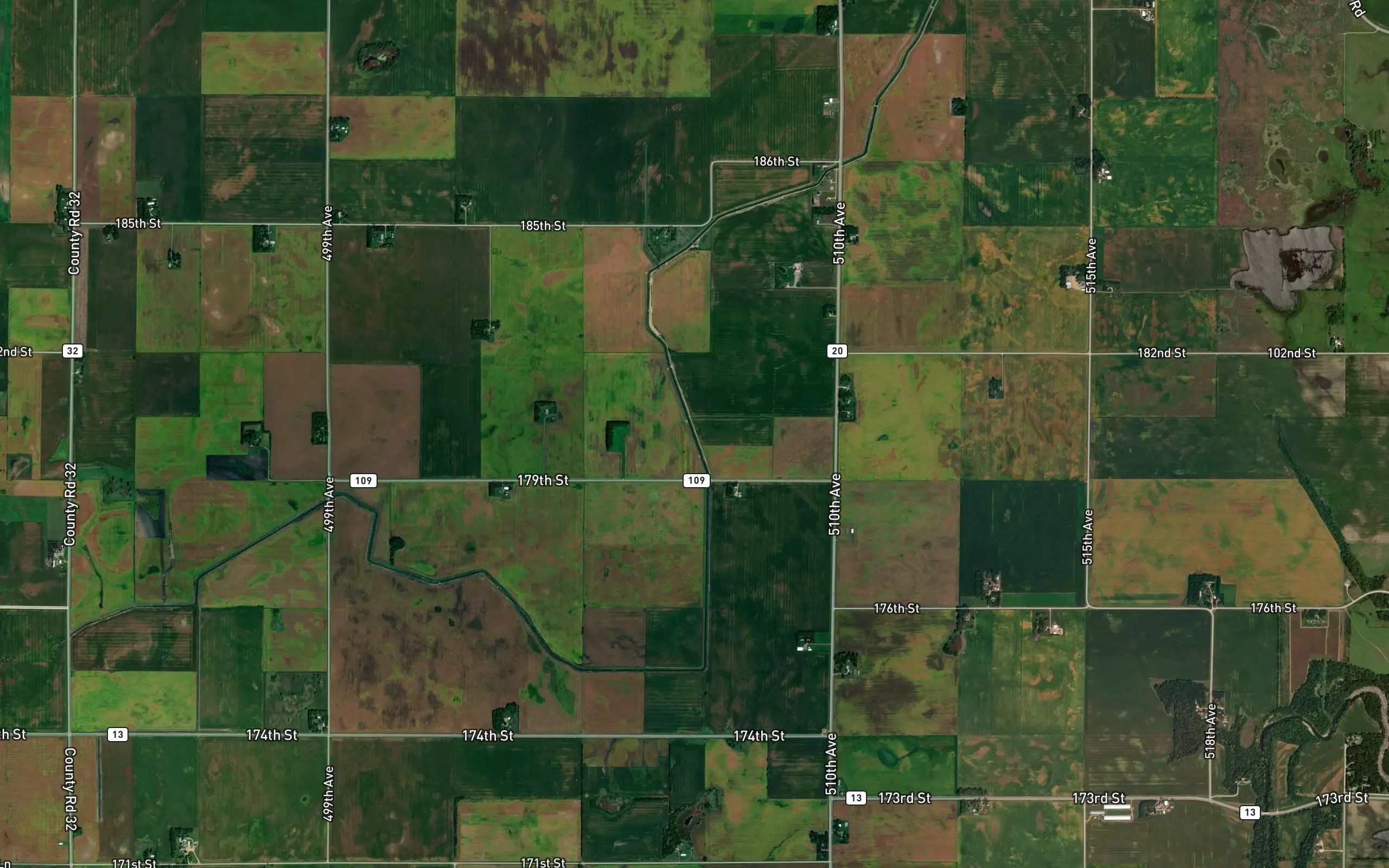 County Ditch Number Fiftysix