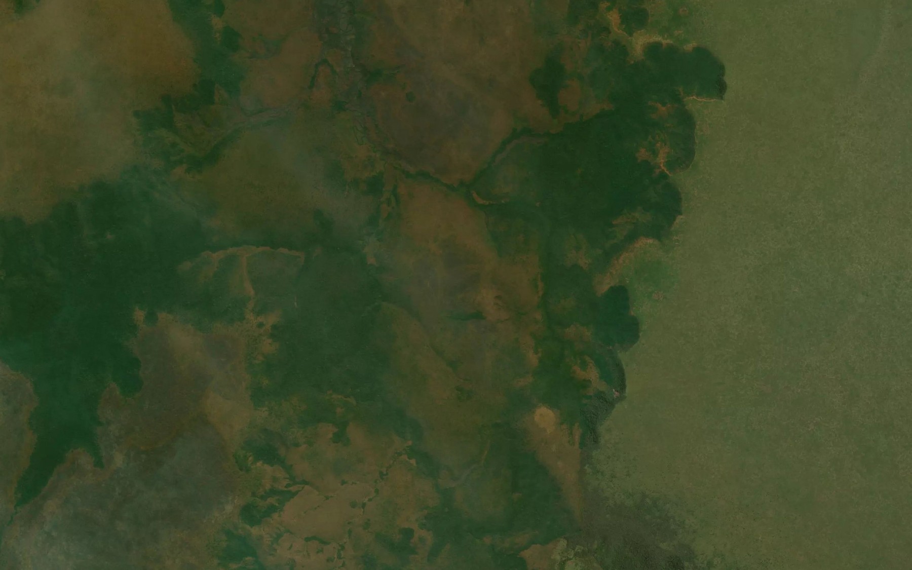 Satellite map of the Zarge
