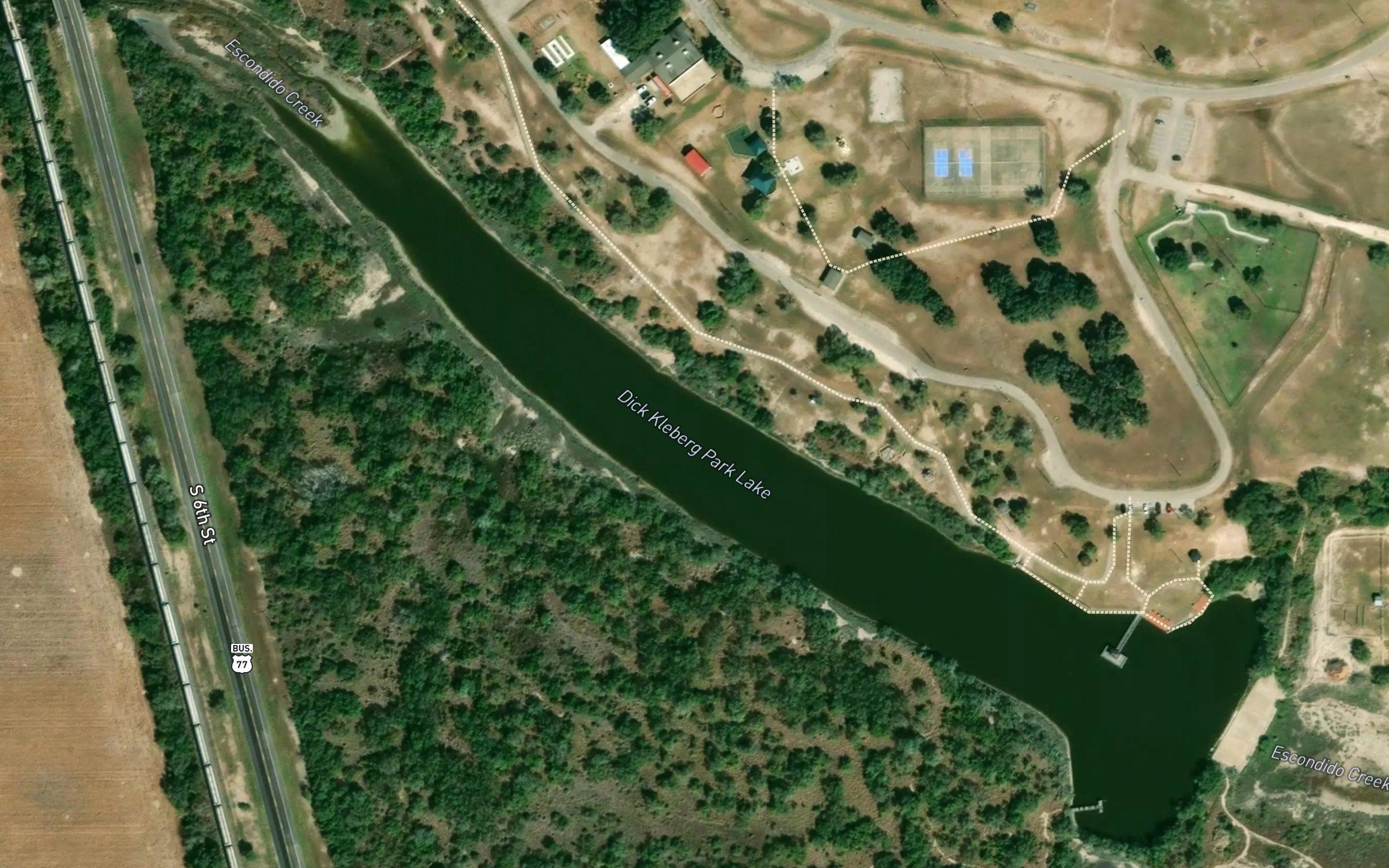 Dick Kleberg Park Lake