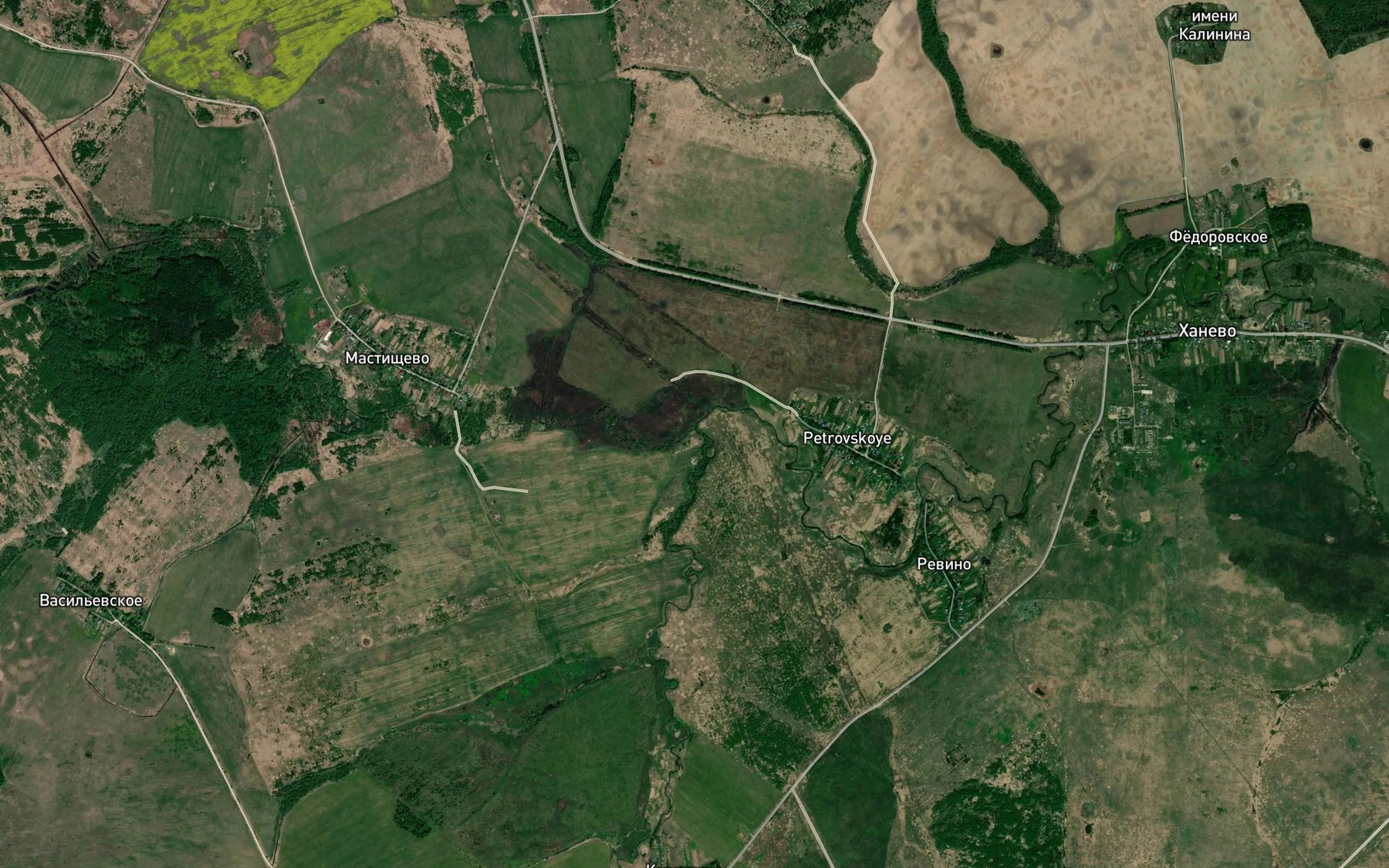 Satellite map of the Khmelevka