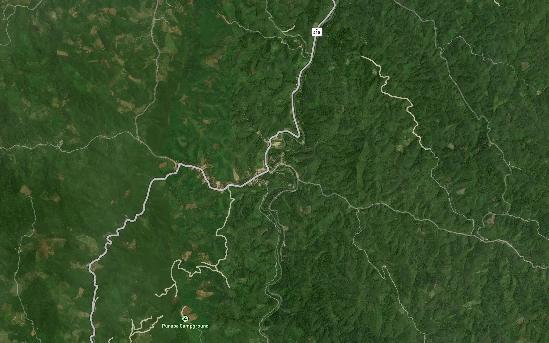 Satellite map of the Khlong Ai Yoe Weng