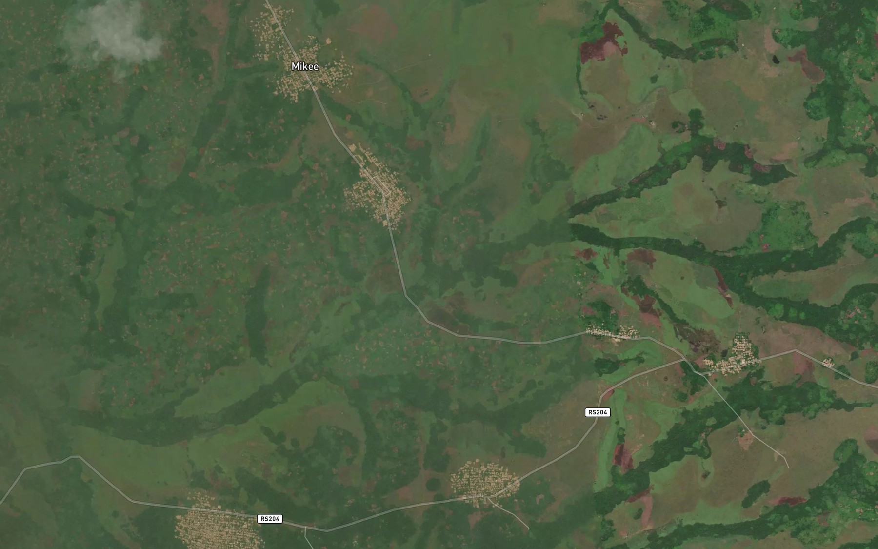 Satellite map of the Bemboli