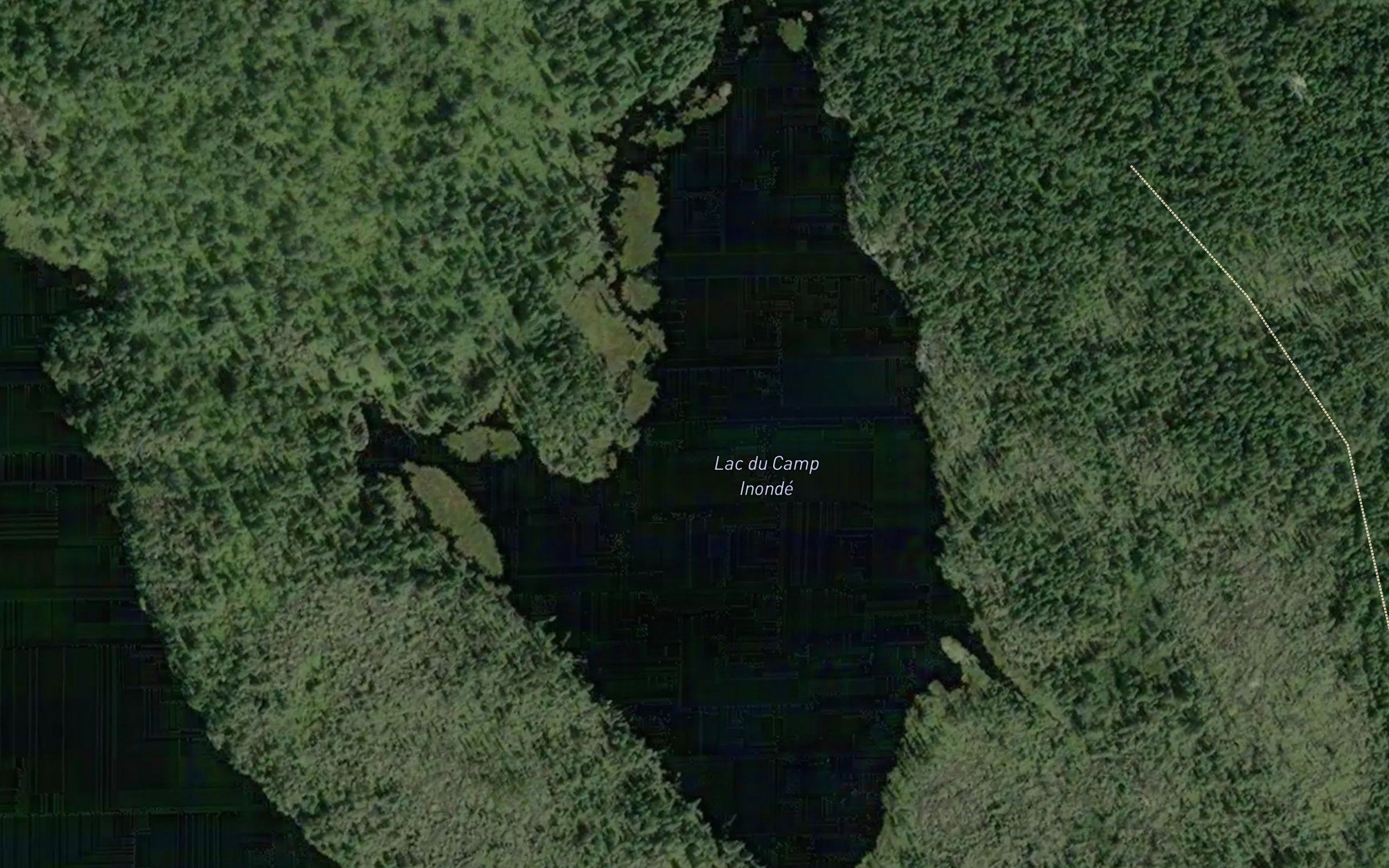 Lac du Camp Inonde