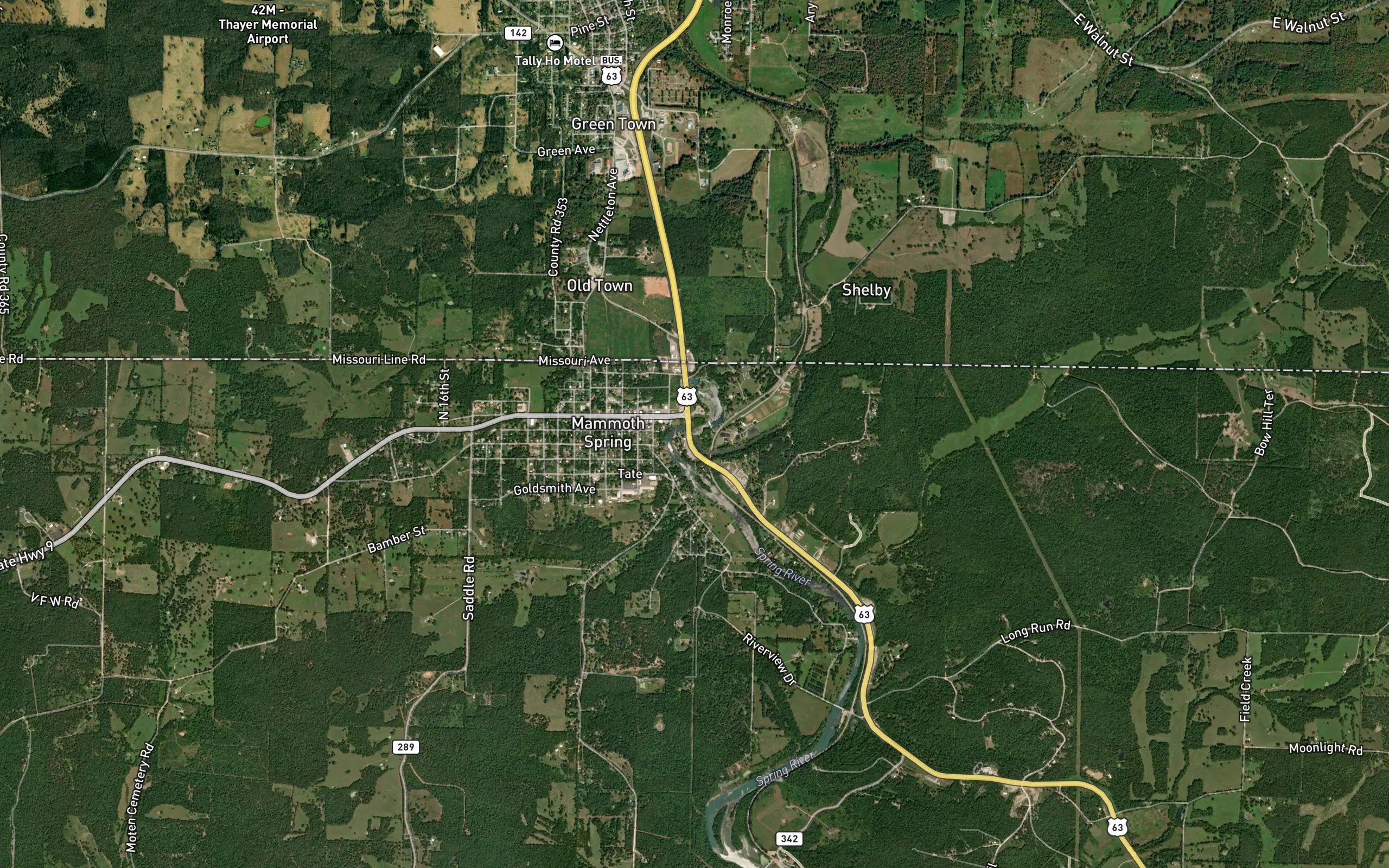 Warm Fork Spring River