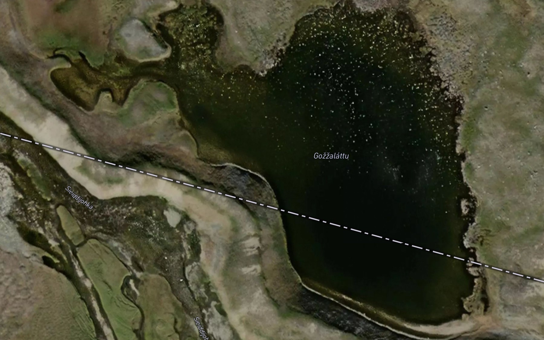 Satellite map of the Gonnalattu