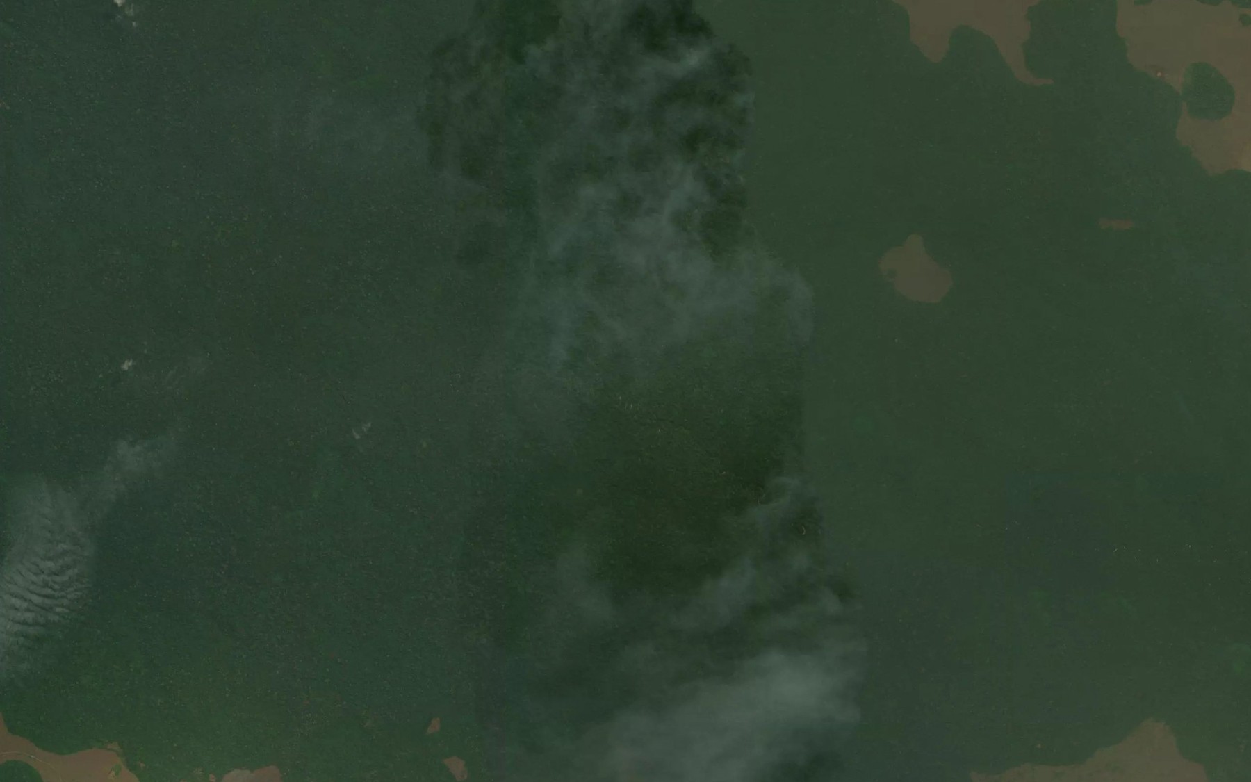Satellite map of the Lulemba