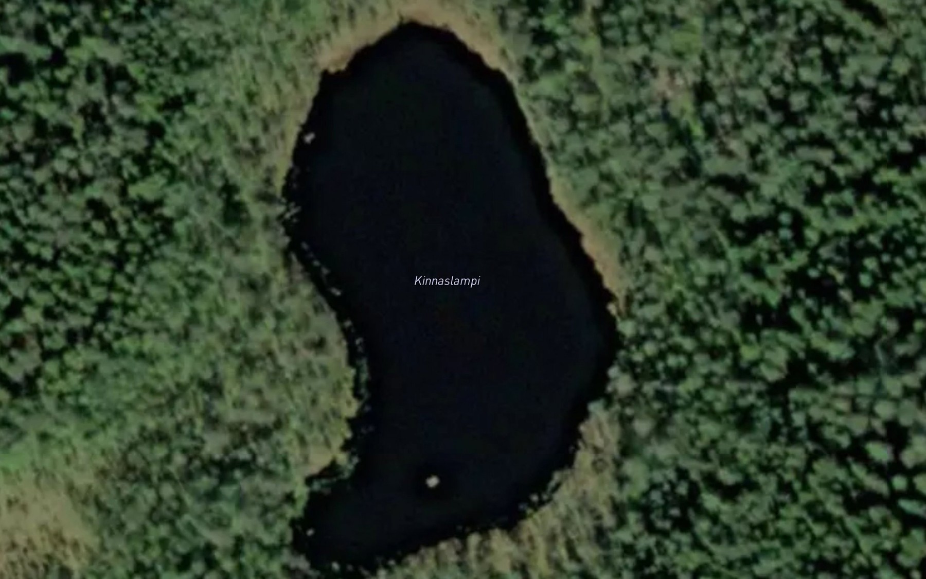 Satellite map of the Kinnaslampi