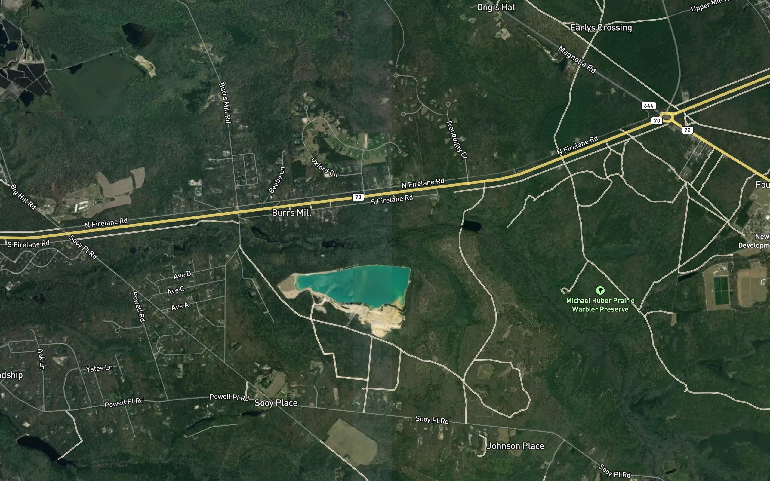Burrs Mill Brook Reservoir