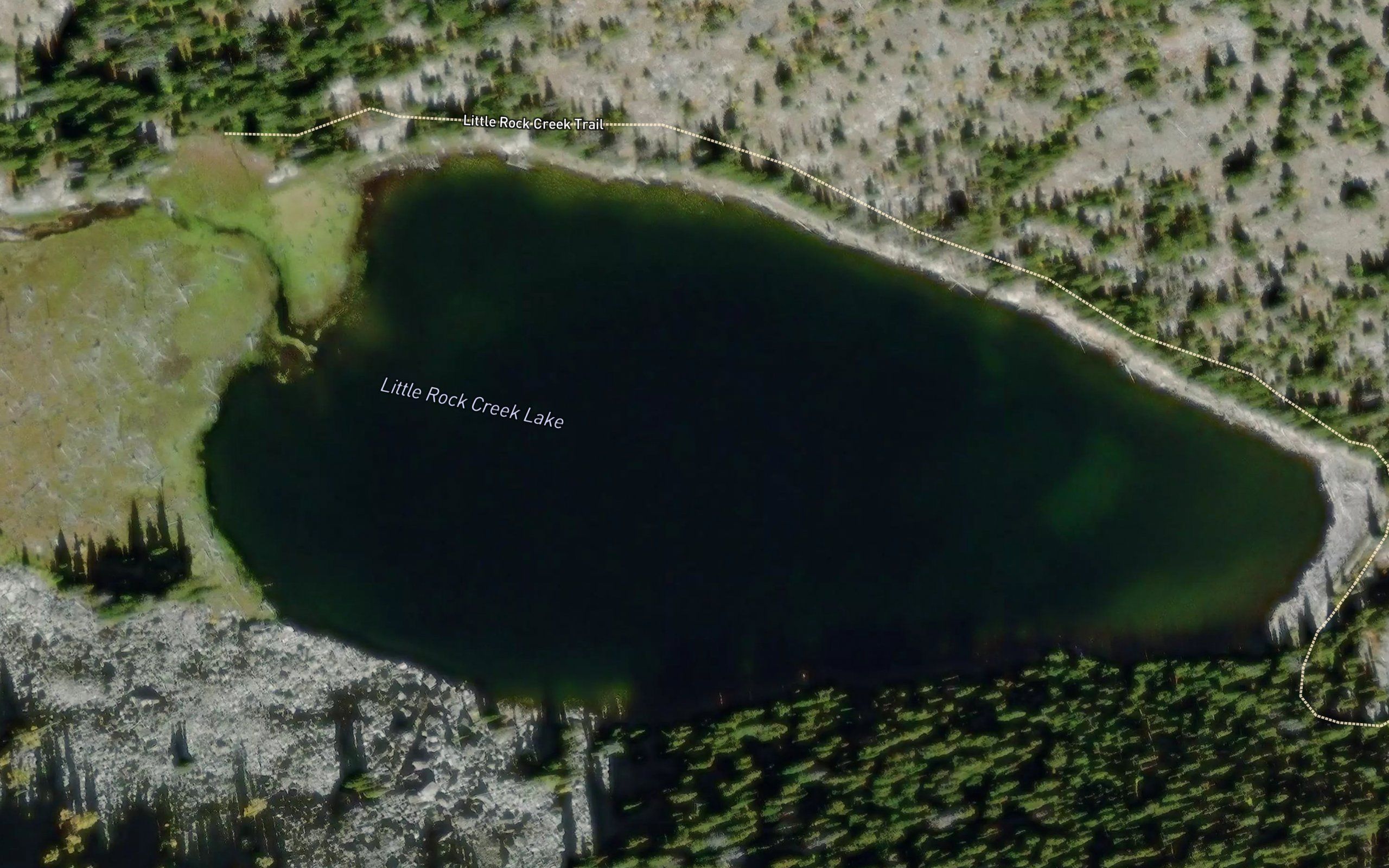 Little Rock Creek Lake