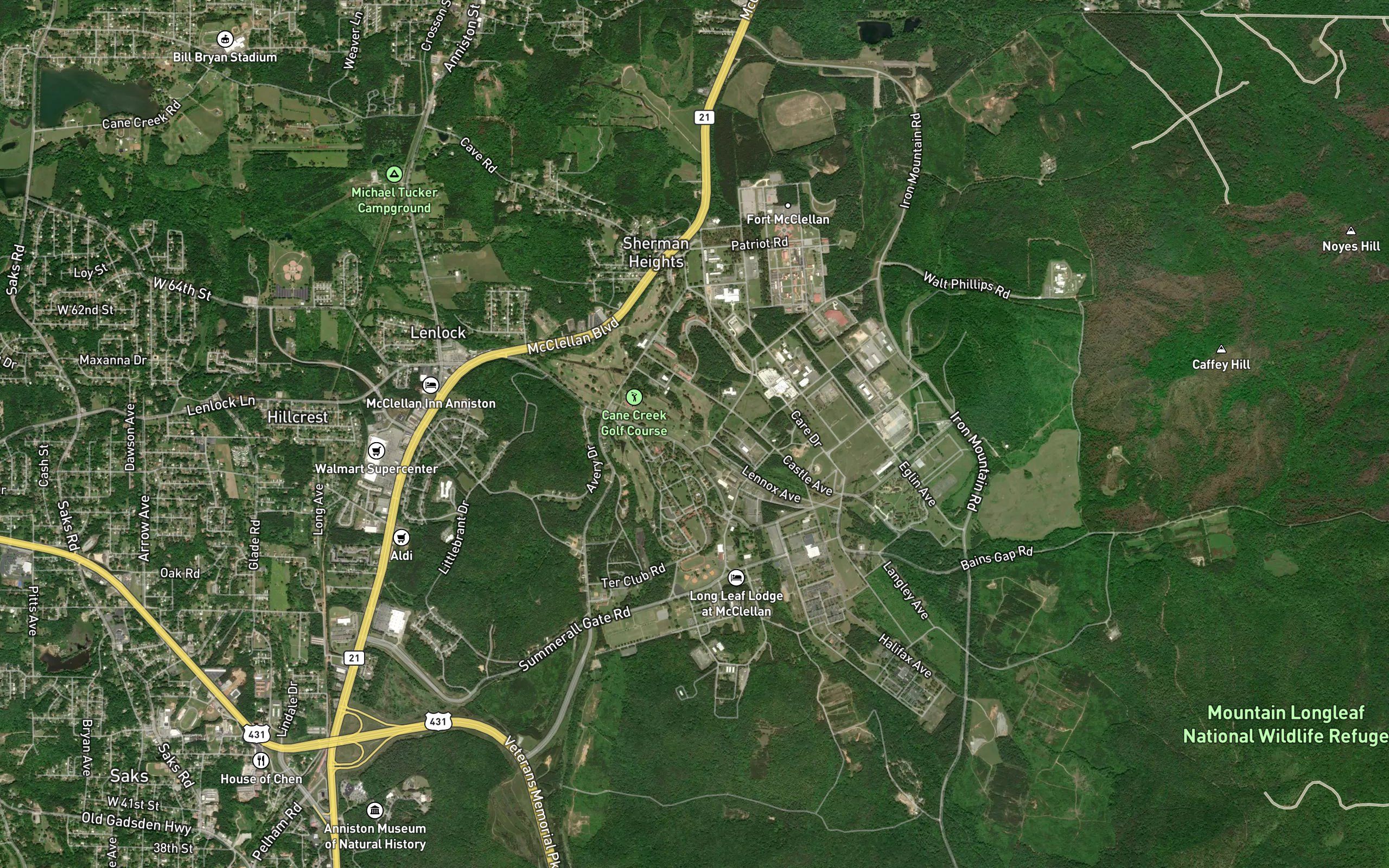 South Branch Cane Creek